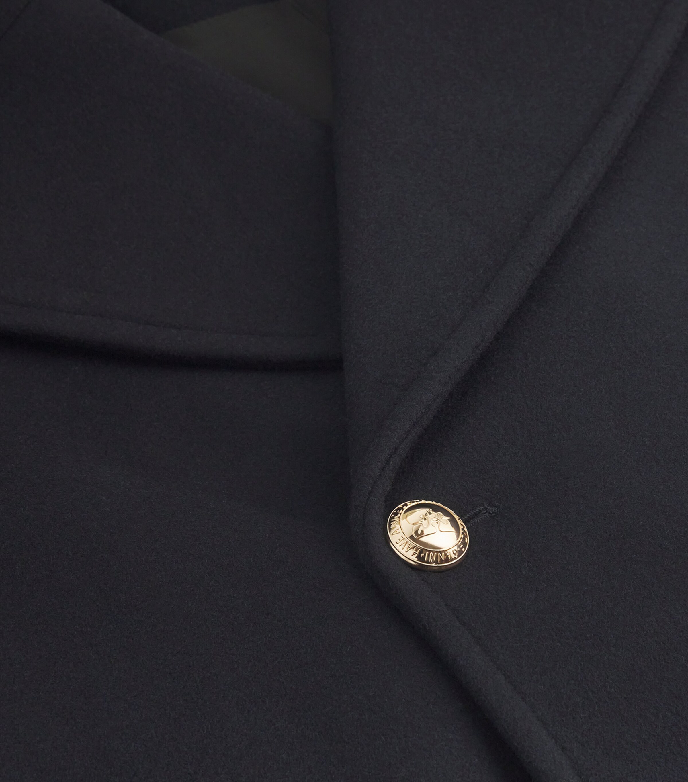 Recycled Wool-Blend Midi Pea Coat 683 SKY CAPTAIN Image 5