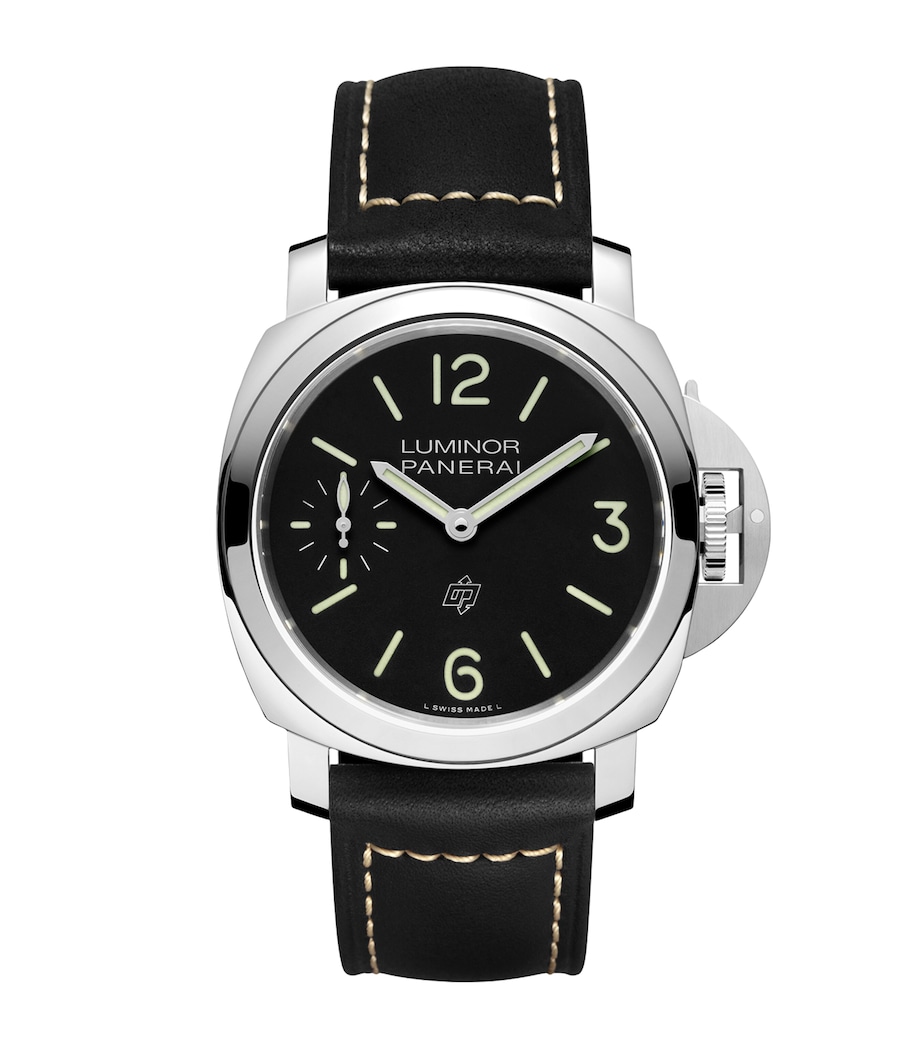 Panerai Stainless Steel Luminor Watch 44mm Black Image 1