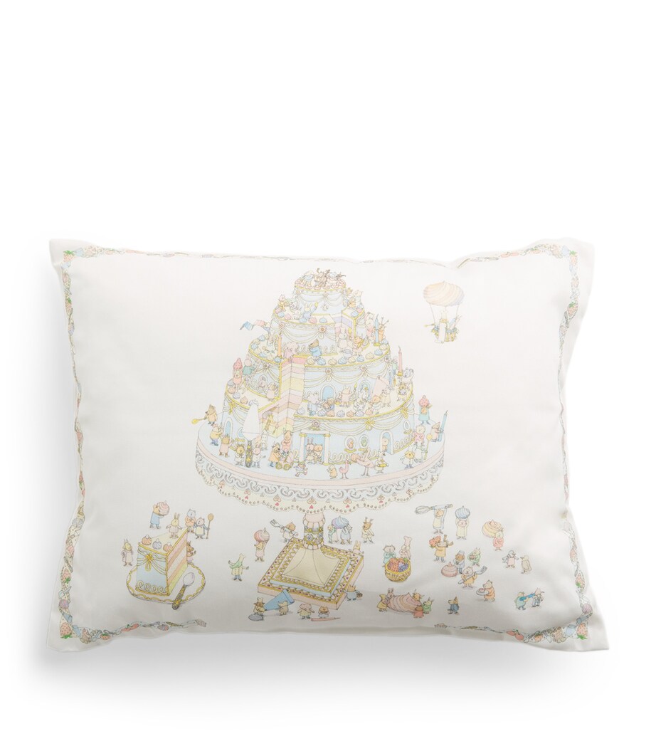 Atelier Choux Cotton-Satin Le Gâteau Cushion Image 1