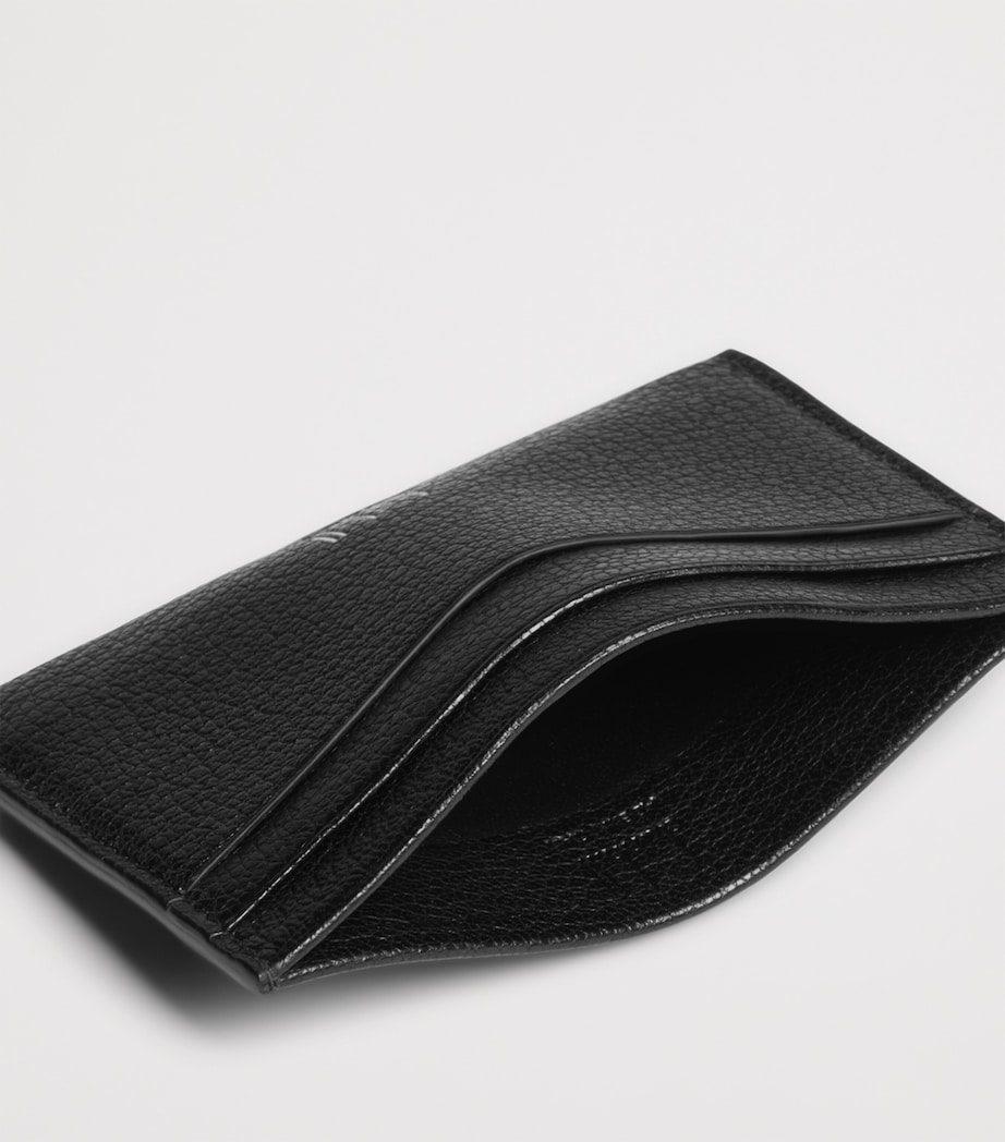 Goatskin Duke Fine Card Holder 001BLACK Image 3