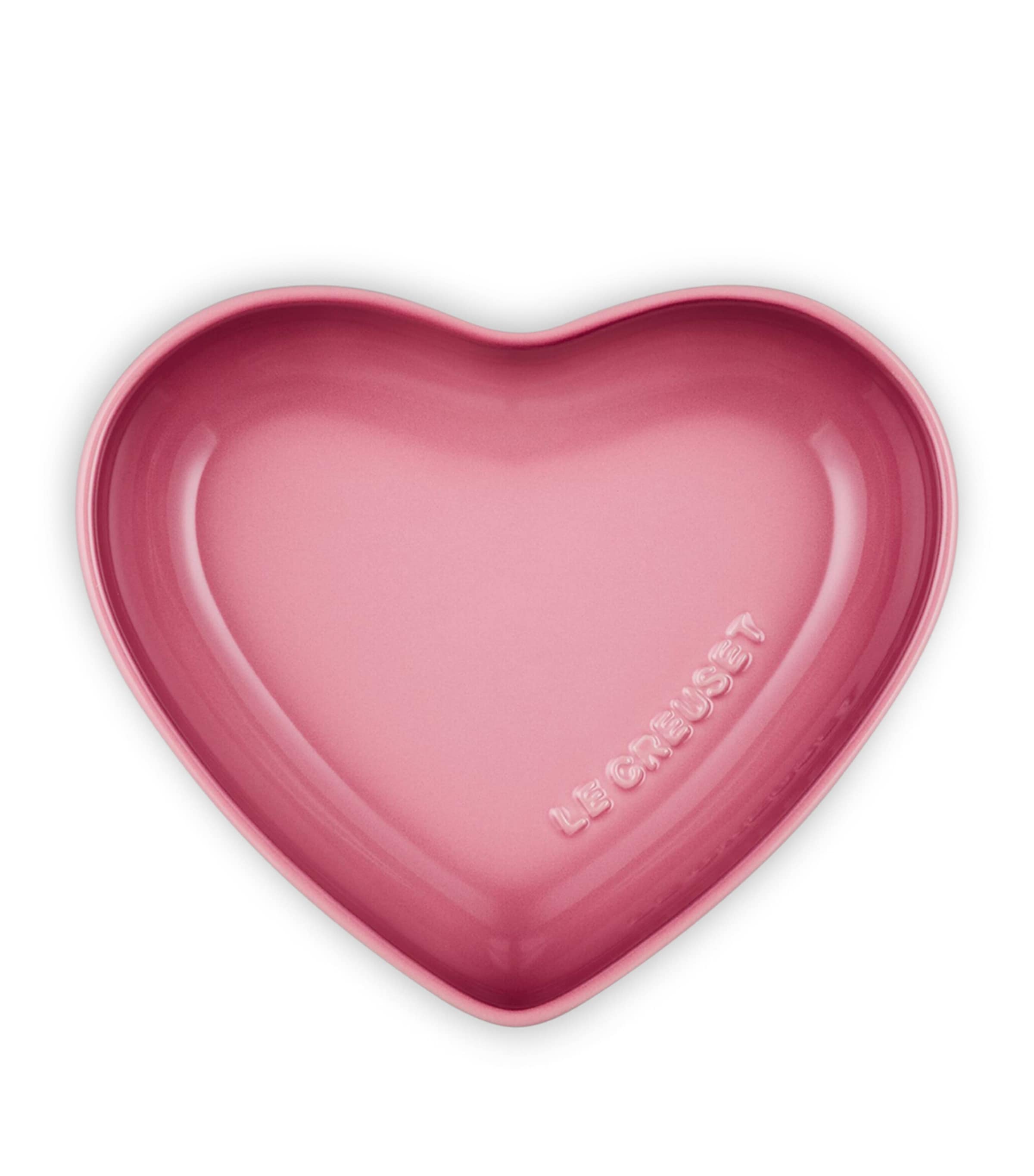 Le Creuset Stoneware Heart Bowl (20cm) Rose Quartz Image 4