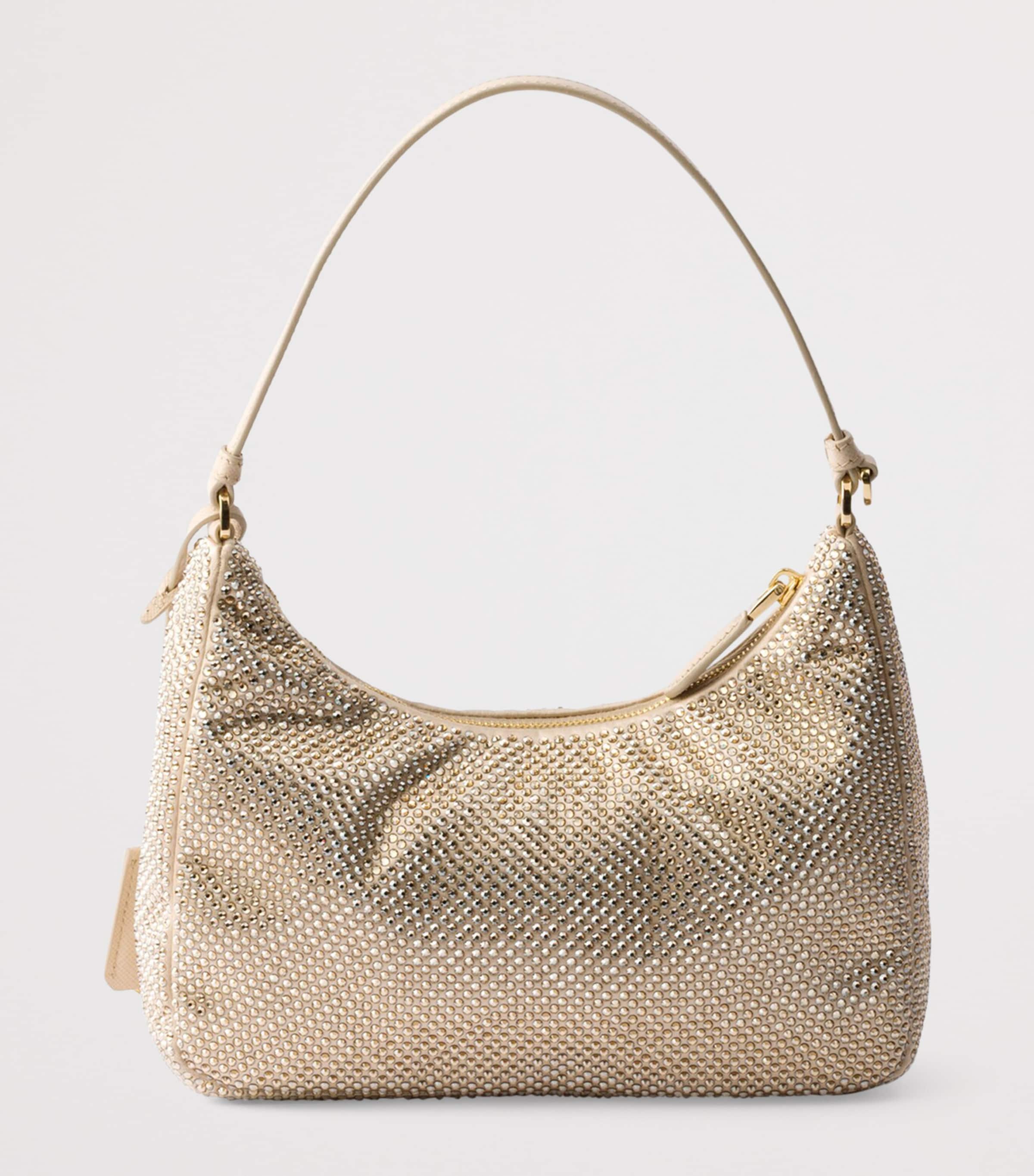 Prada Crystal-Embellished Re-Edition 2005 Shoulder Bag Image 3