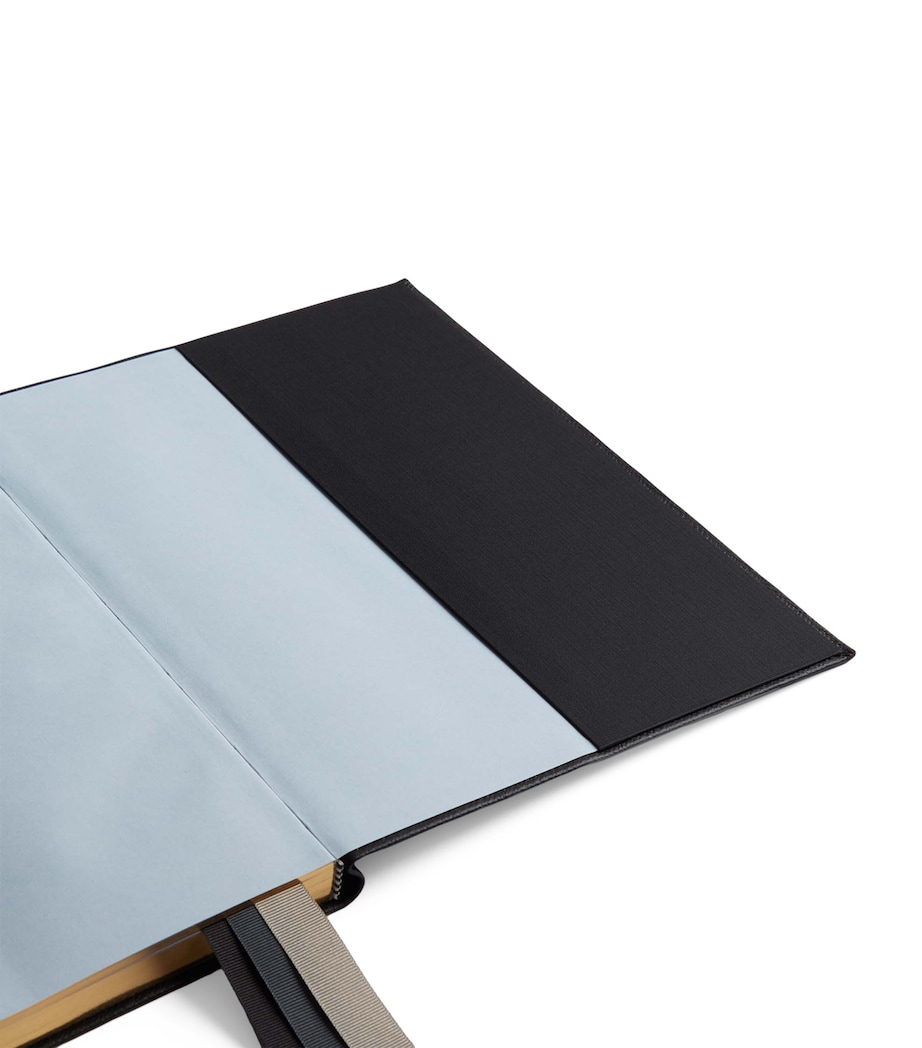 Smythson Leather Portobello Weekly Diary 2025 Black Image 5