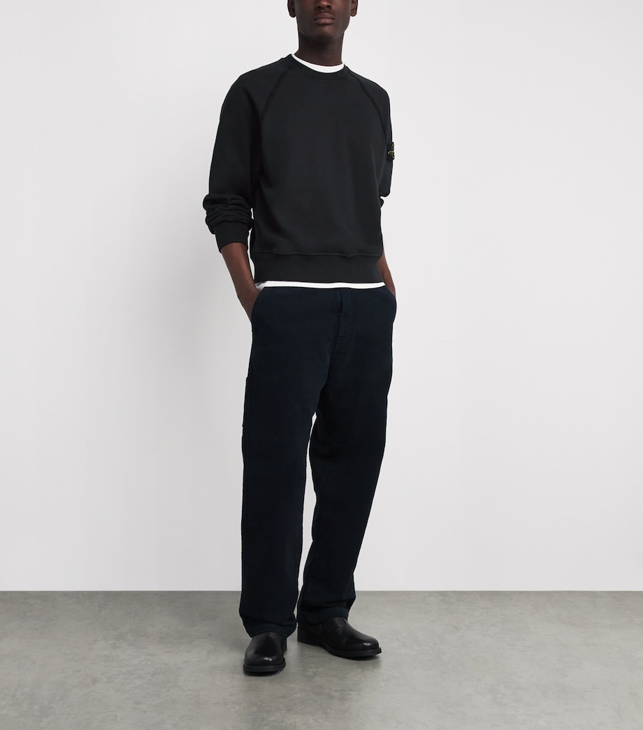 Cotton Compass Logo Sweatshirt V0029 Image 2