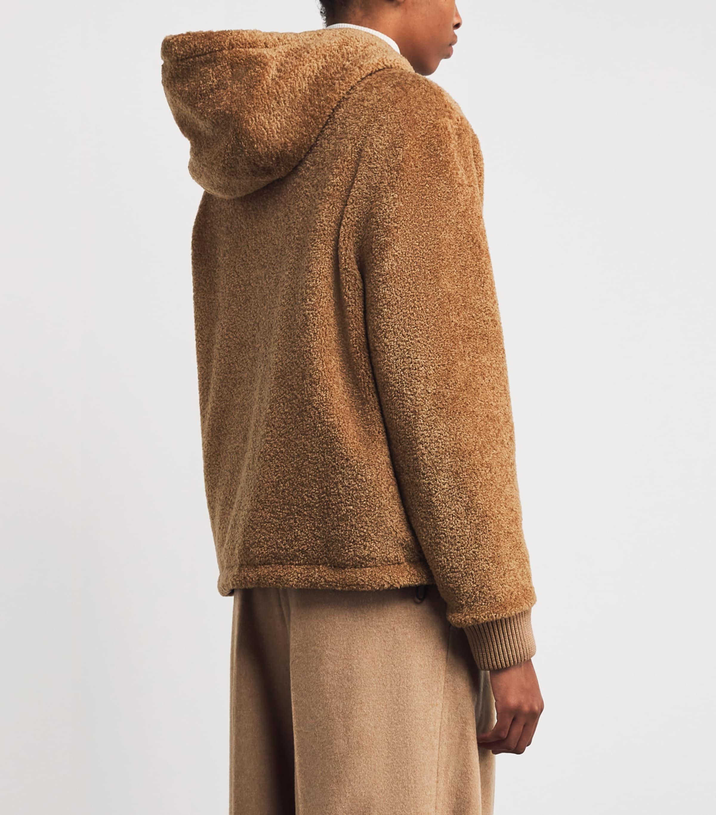 Reversible Teddy Padded Hoodie P29 Image 4