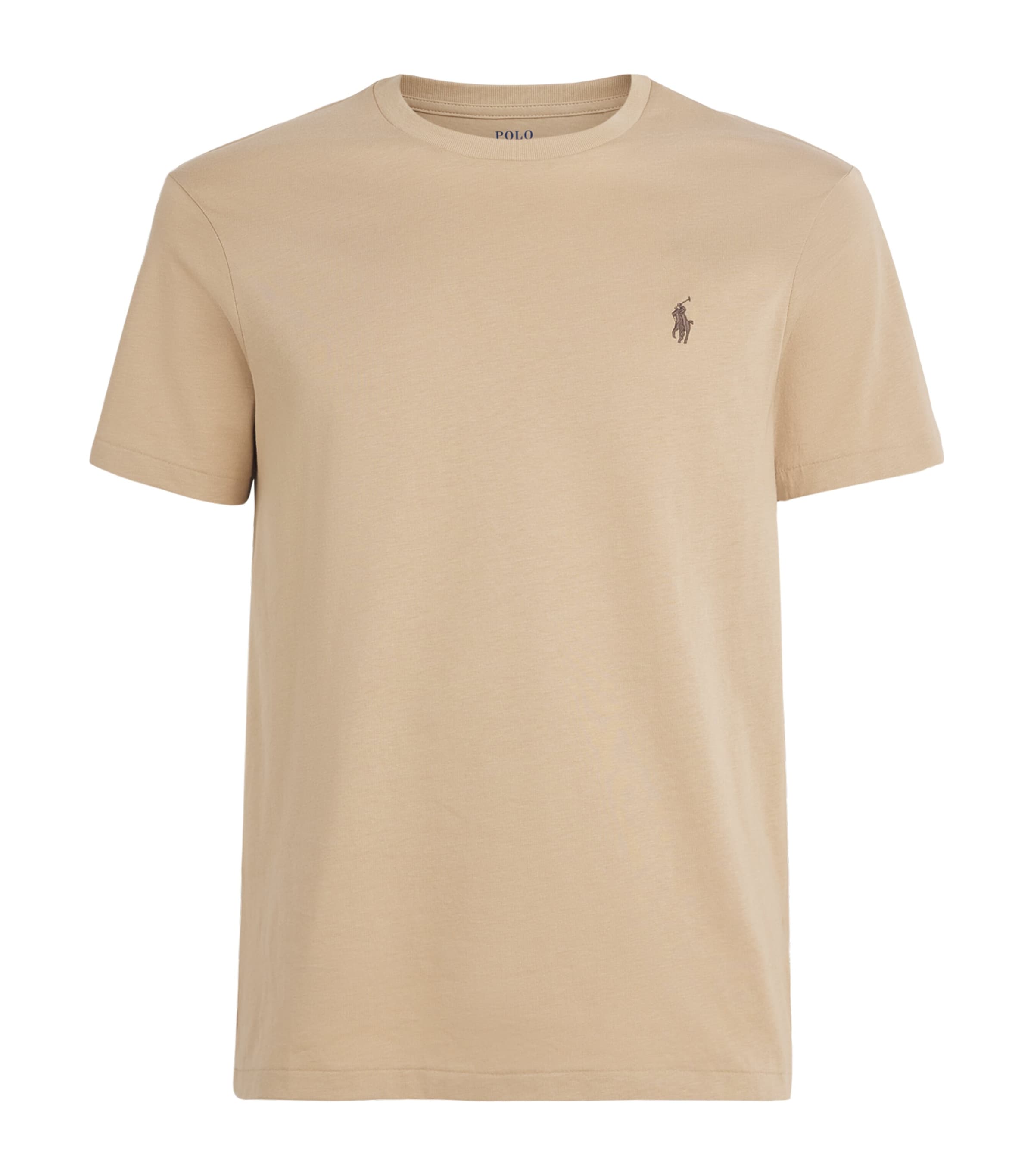 Polo Ralph Lauren Mens Cotton Custom-Fit Polo Pony T-Shirt Vintage Image 1