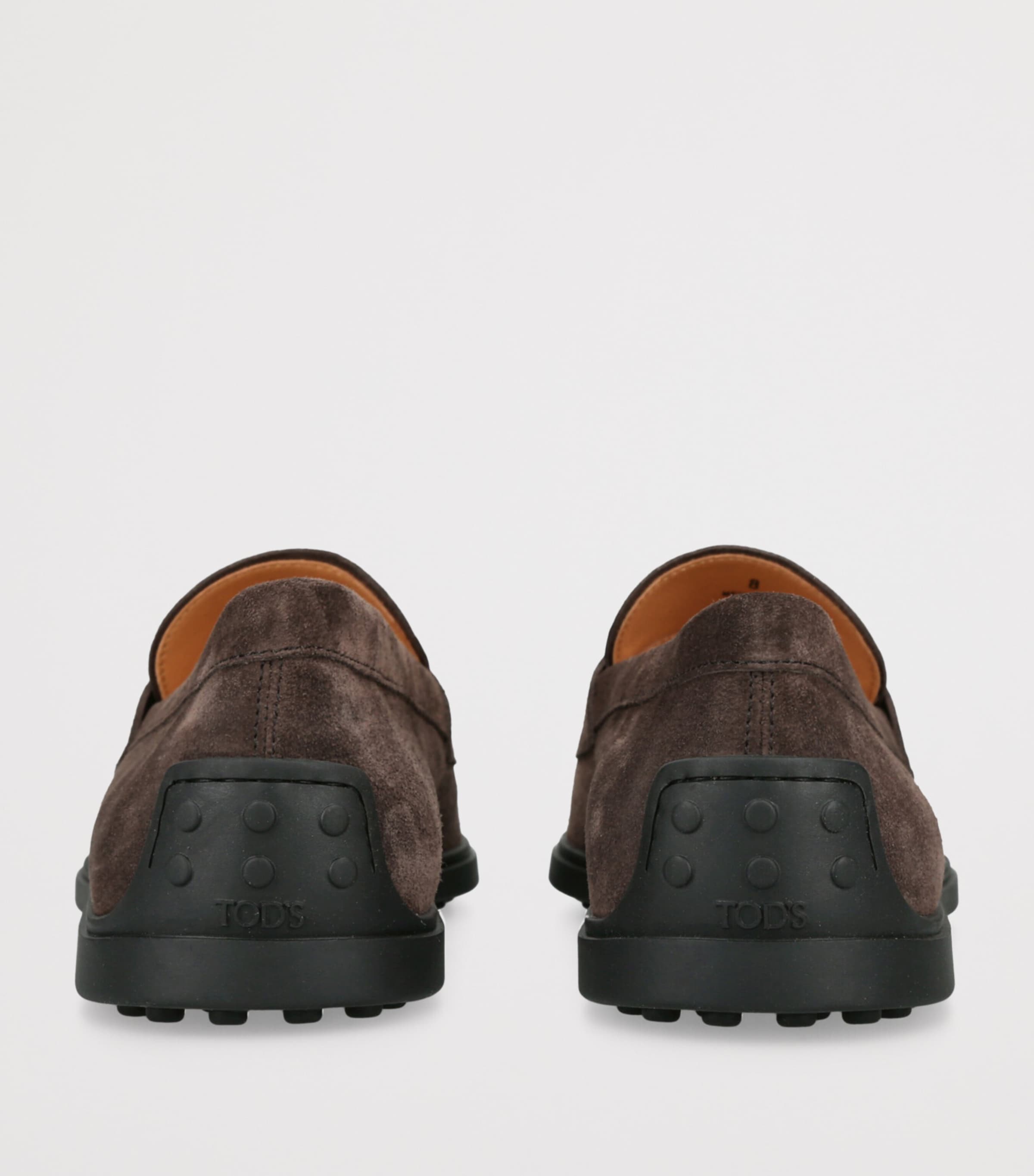 Suede Gomma Loafers DARK BROWN Image 2