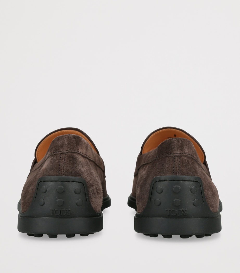 Suede Gomma Loafers DARK BROWN Image 2