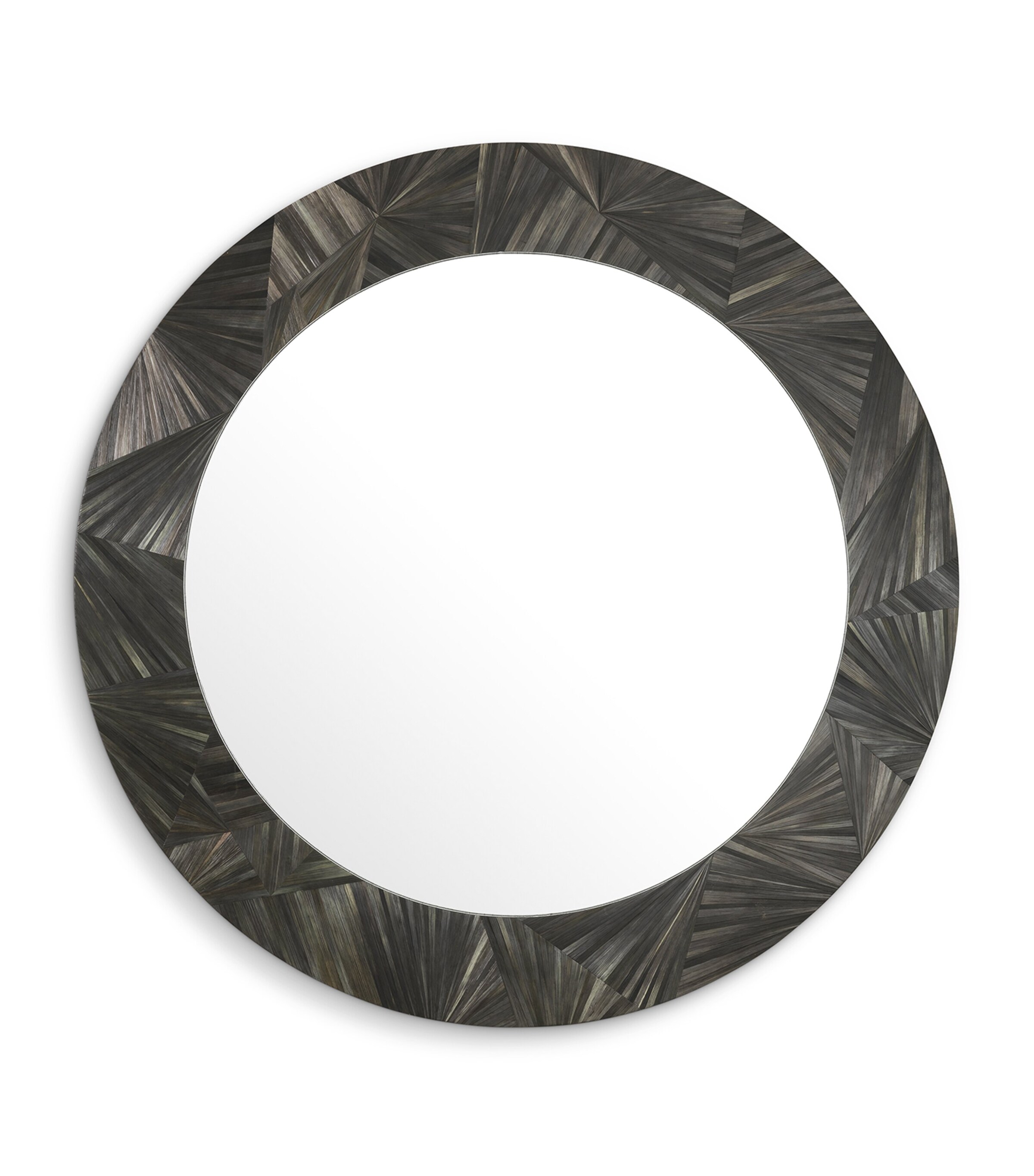 Eichholtz Straw Cassara Mirror Grey Image 2