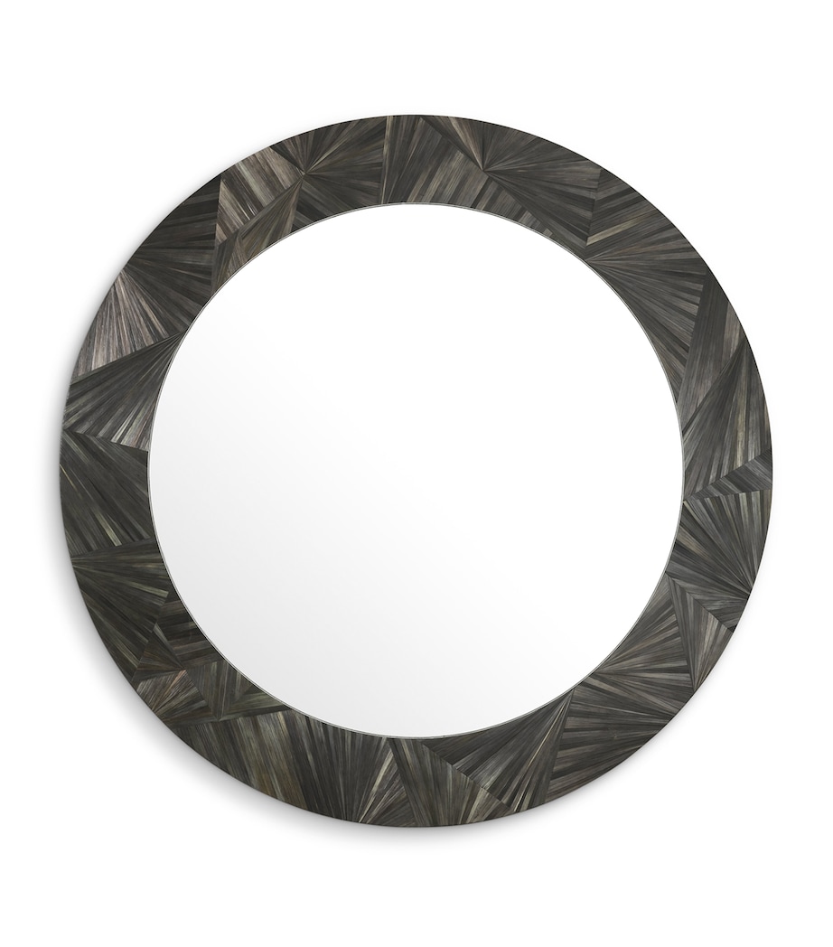 Eichholtz Straw Cassara Mirror Grey Image 2