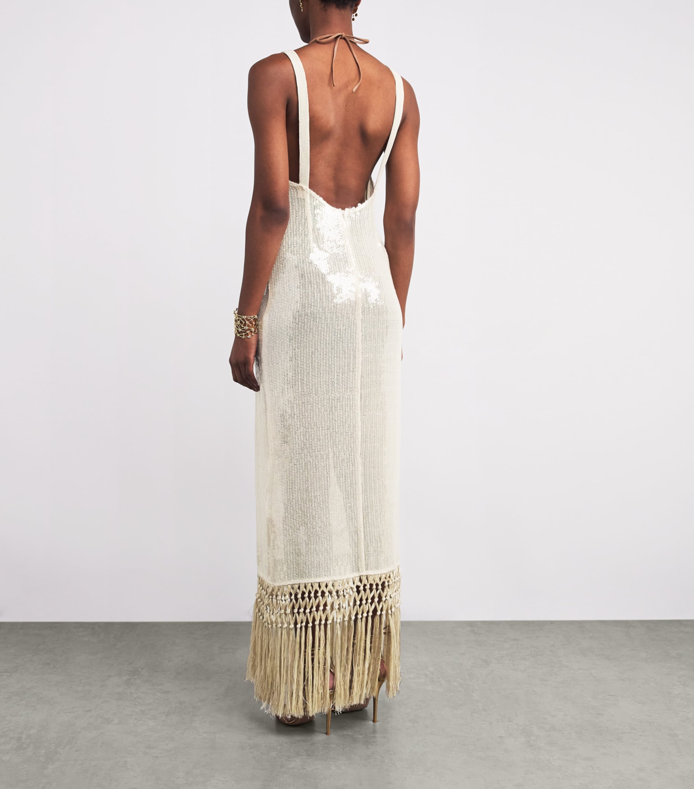 Agrigento Disco Maxi Dress CIPRIA Image 3