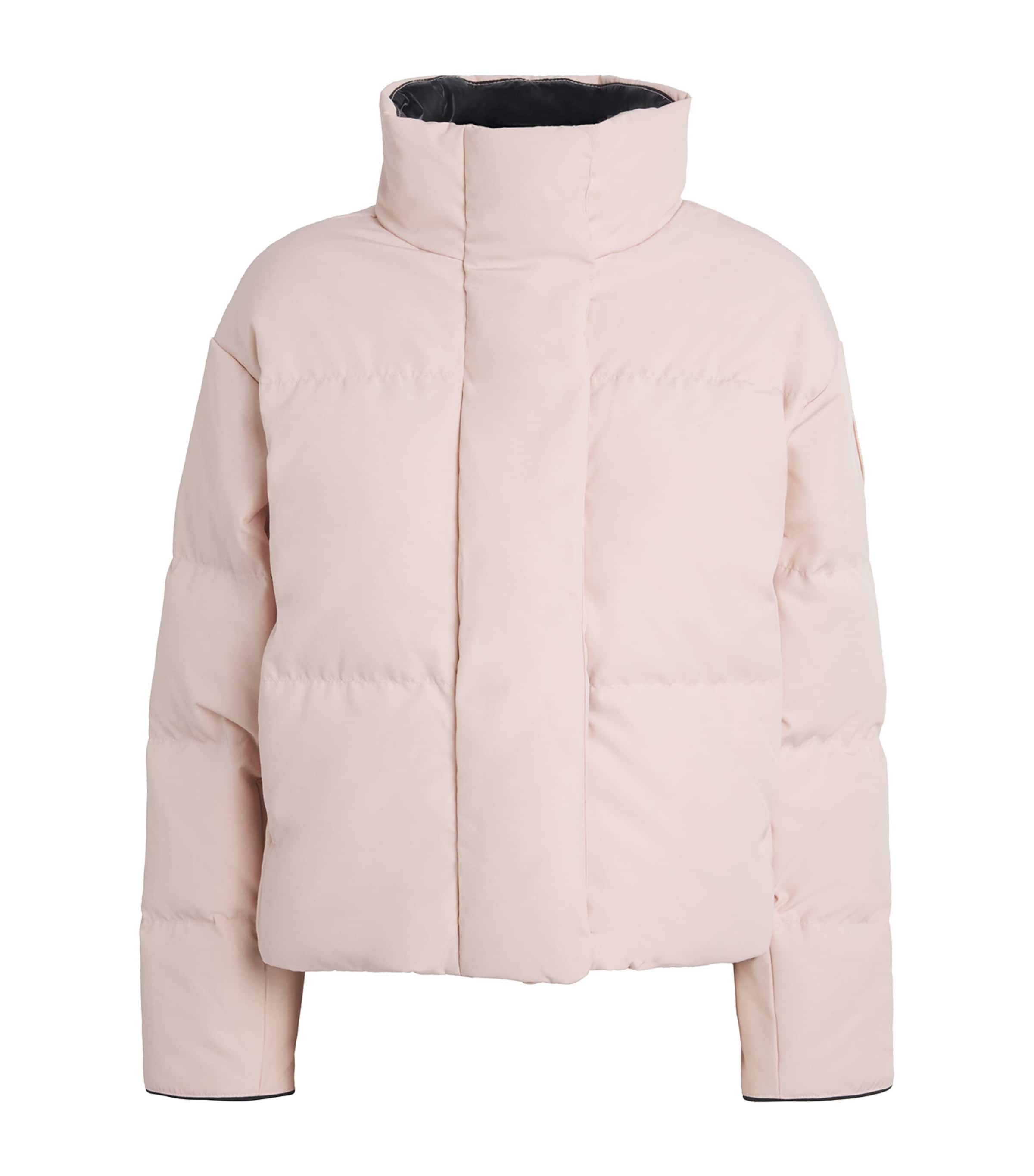 Canada Goose Cropped Grandview Jacket In Pink