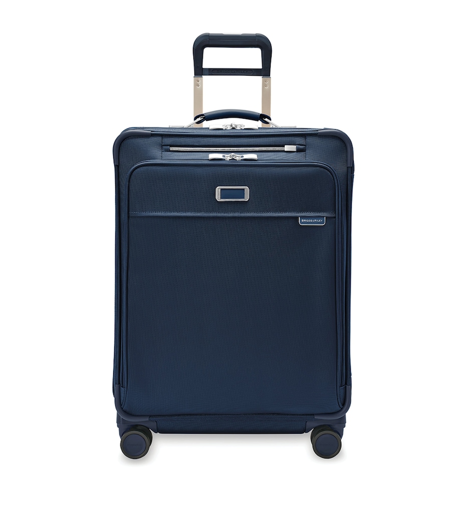 Baseline Medium Expandable Spinner Suitcase (66cm) NAVY Image 1