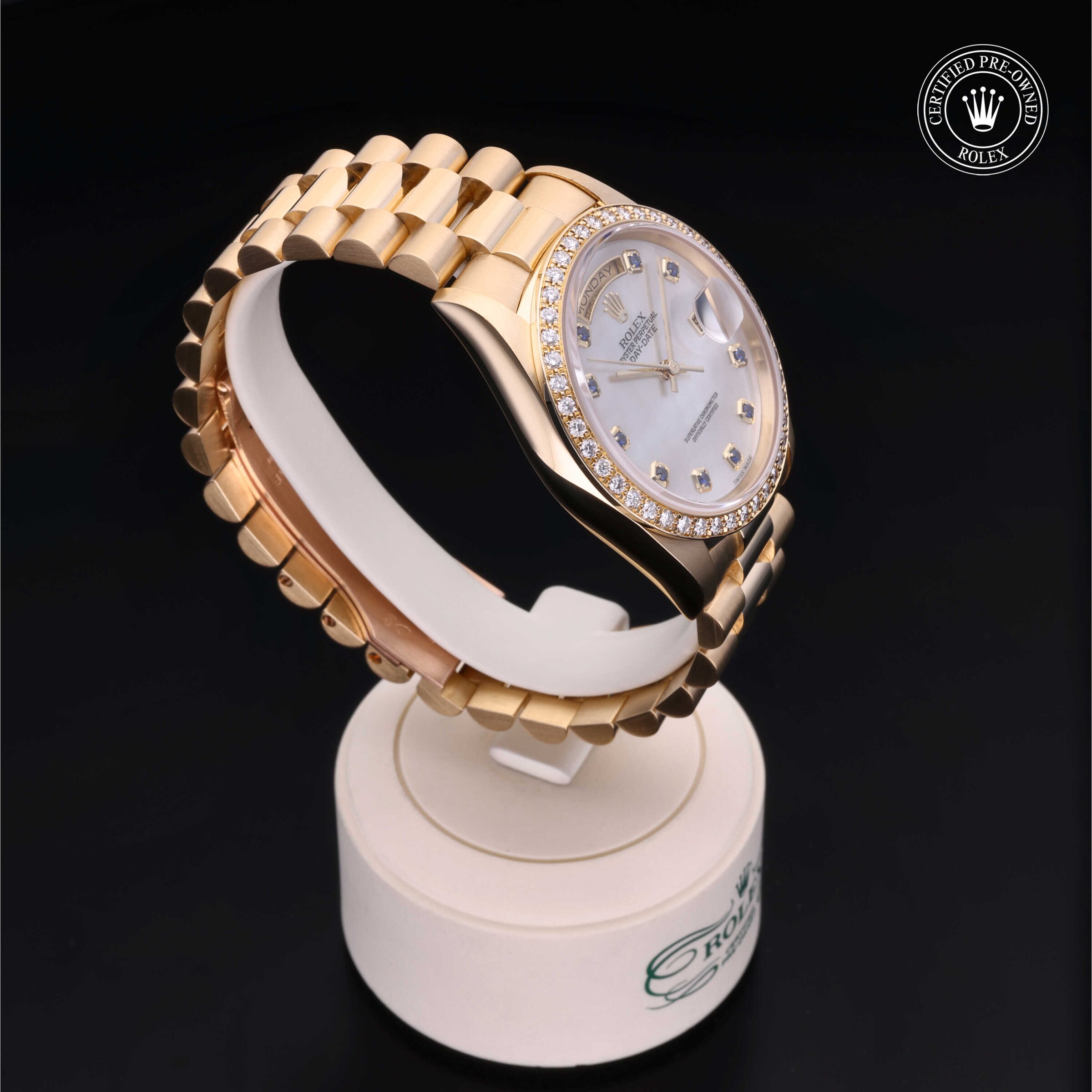 Model image: rolex-certified-pre-owned-Oyster Perpetual Day-Date-36mm-18ct Yellow Gold-1980s-18348