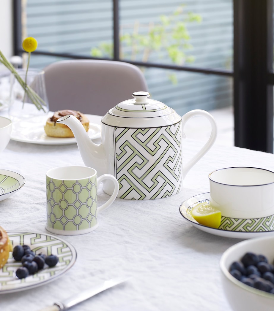 Maze Teapot GREEN Image 2