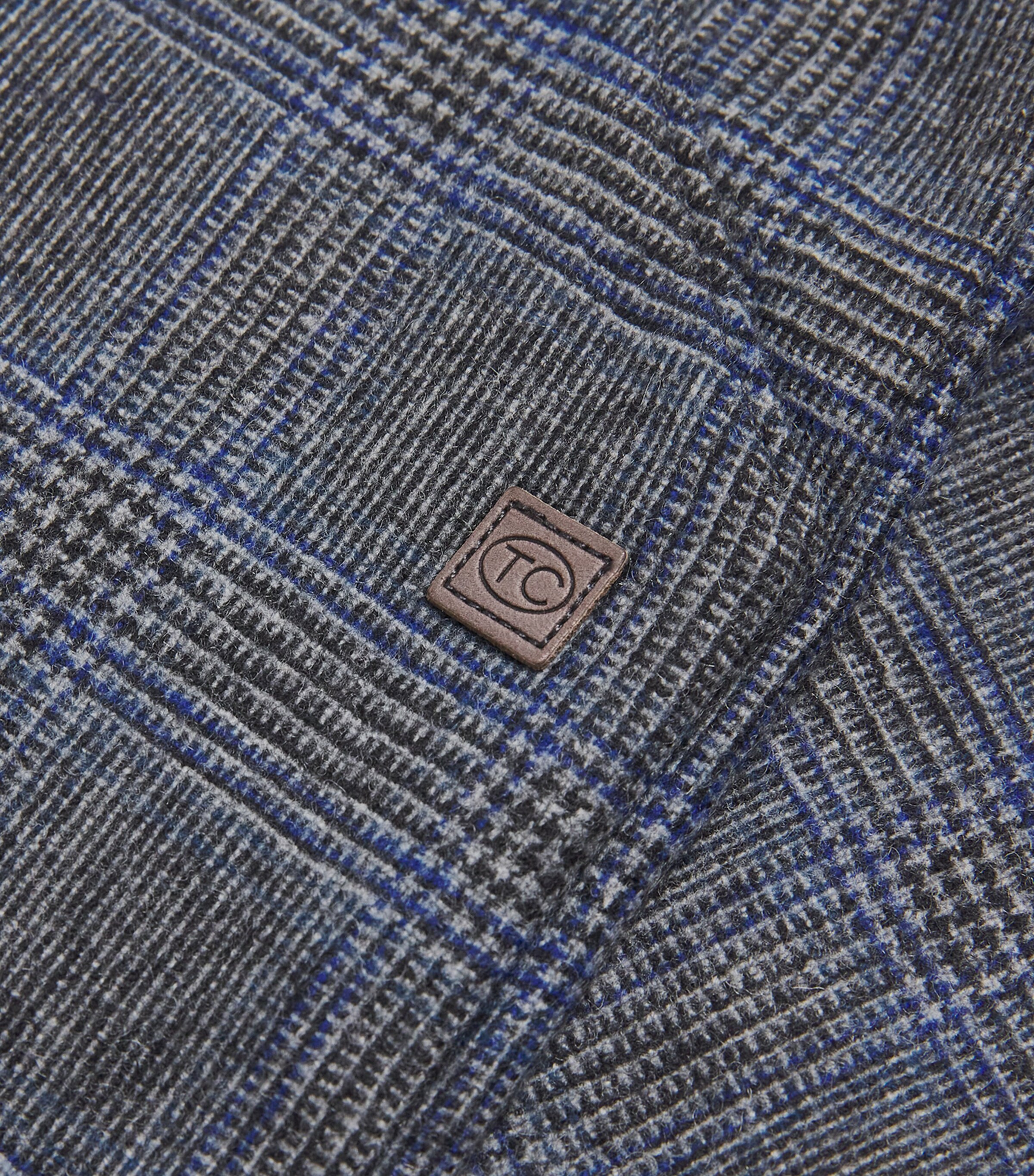 Wool-Blend Check Trousers (5-12 Years) 22 GRIS MOYEN CHINÉ Image 3