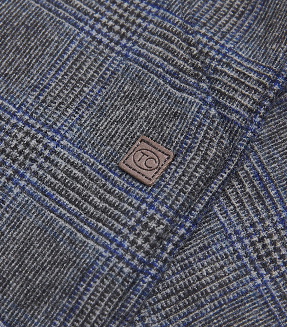 Wool-Blend Check Trousers (5-12 Years) 22 GRIS MOYEN CHINÉ Image 3