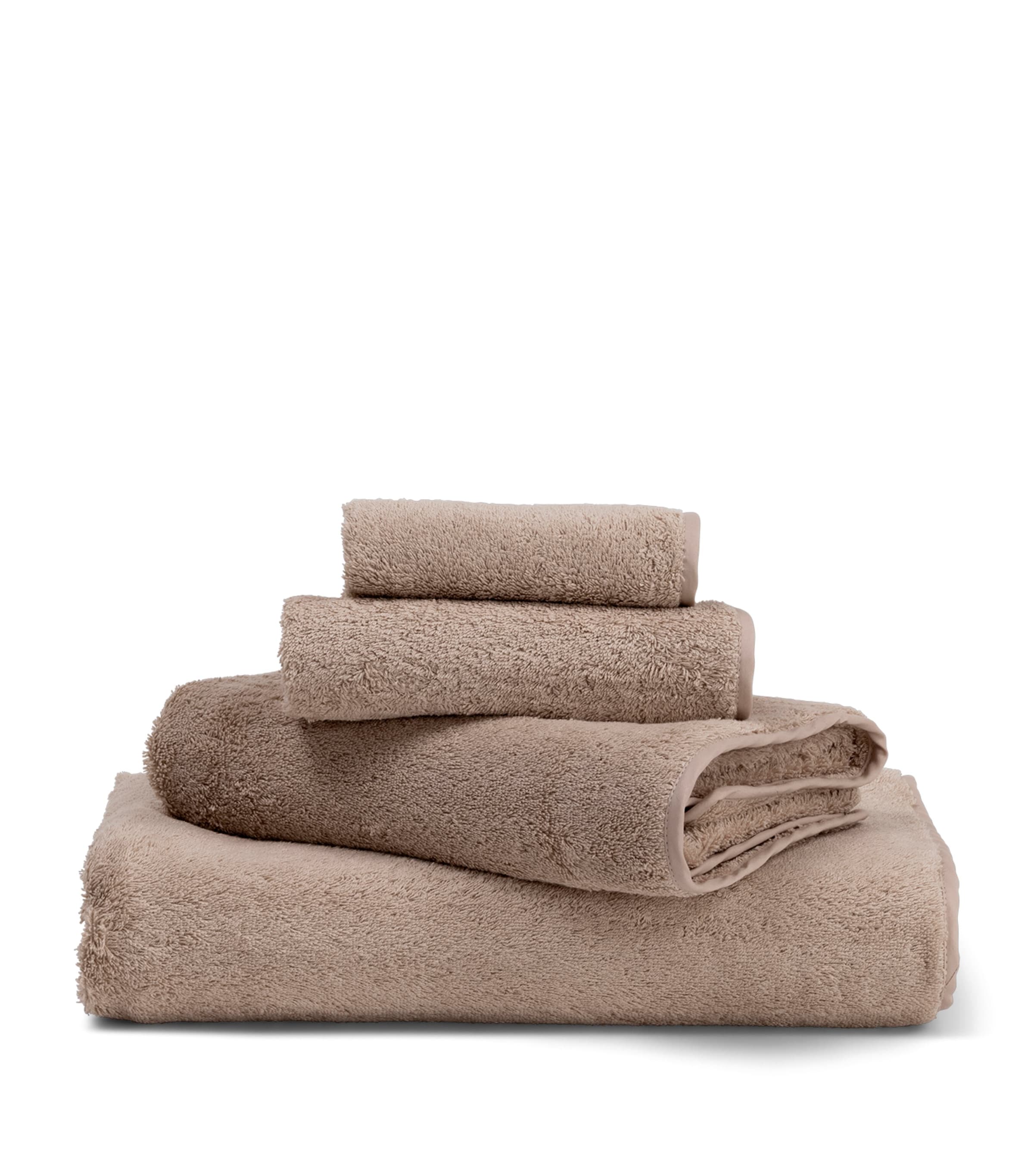 Frette Cotton Unito Bath Towel (60cm x 110cm) Misty Blush Image 4