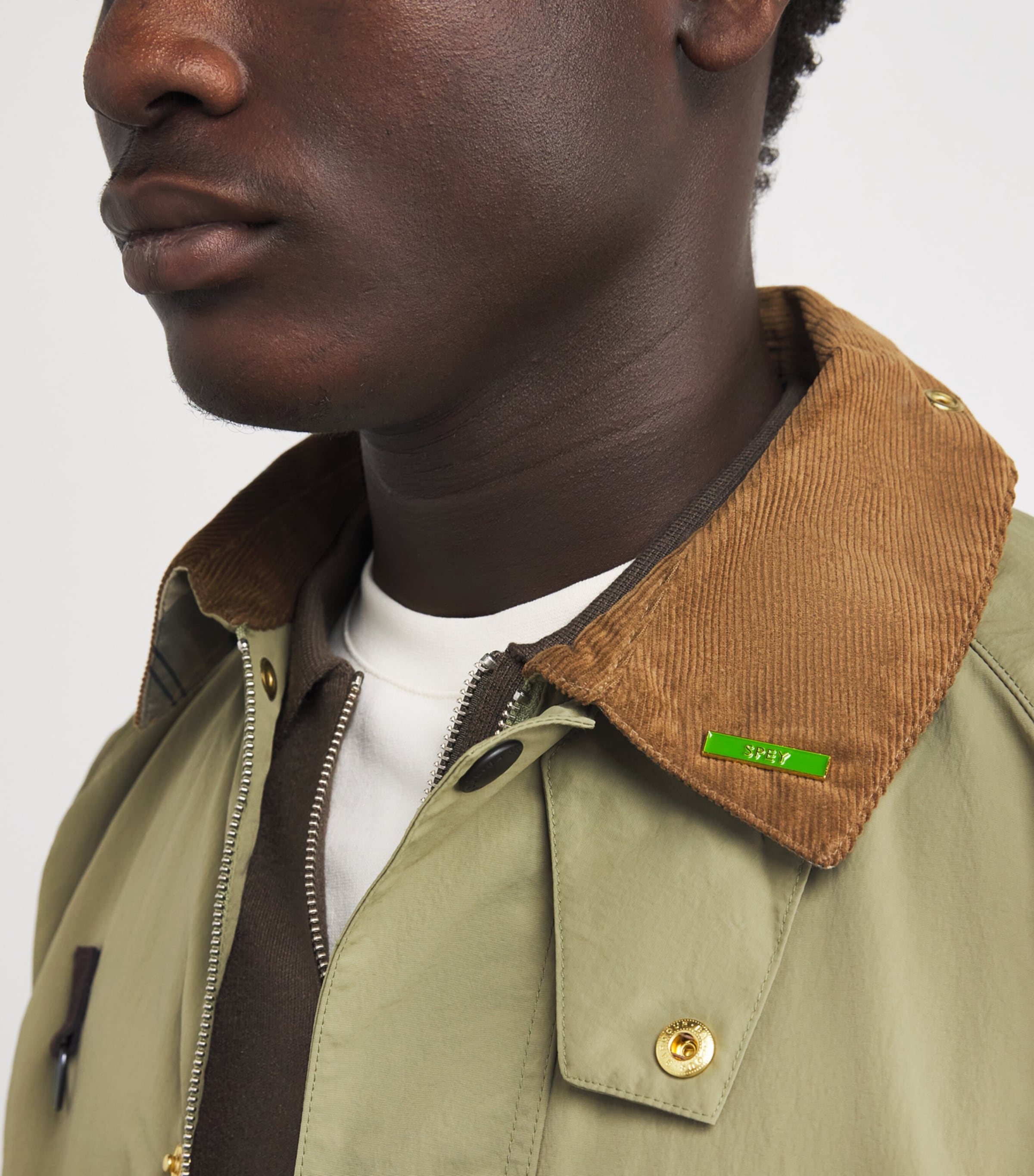 Icons Spey Jacket BLEACHED OLIVEOL11 Image 6