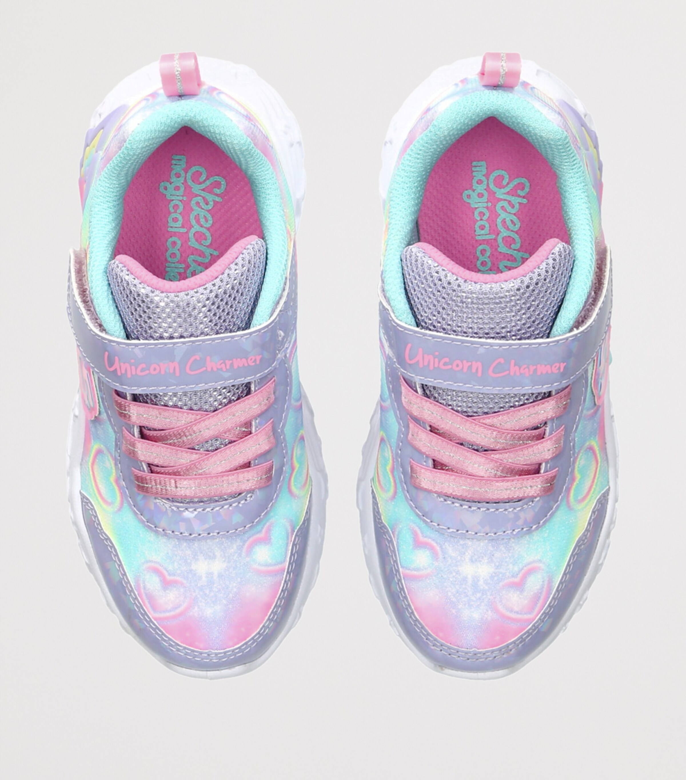 Skechers S-Lights: Unicorn Dreams Sneakers Lilac Image 4