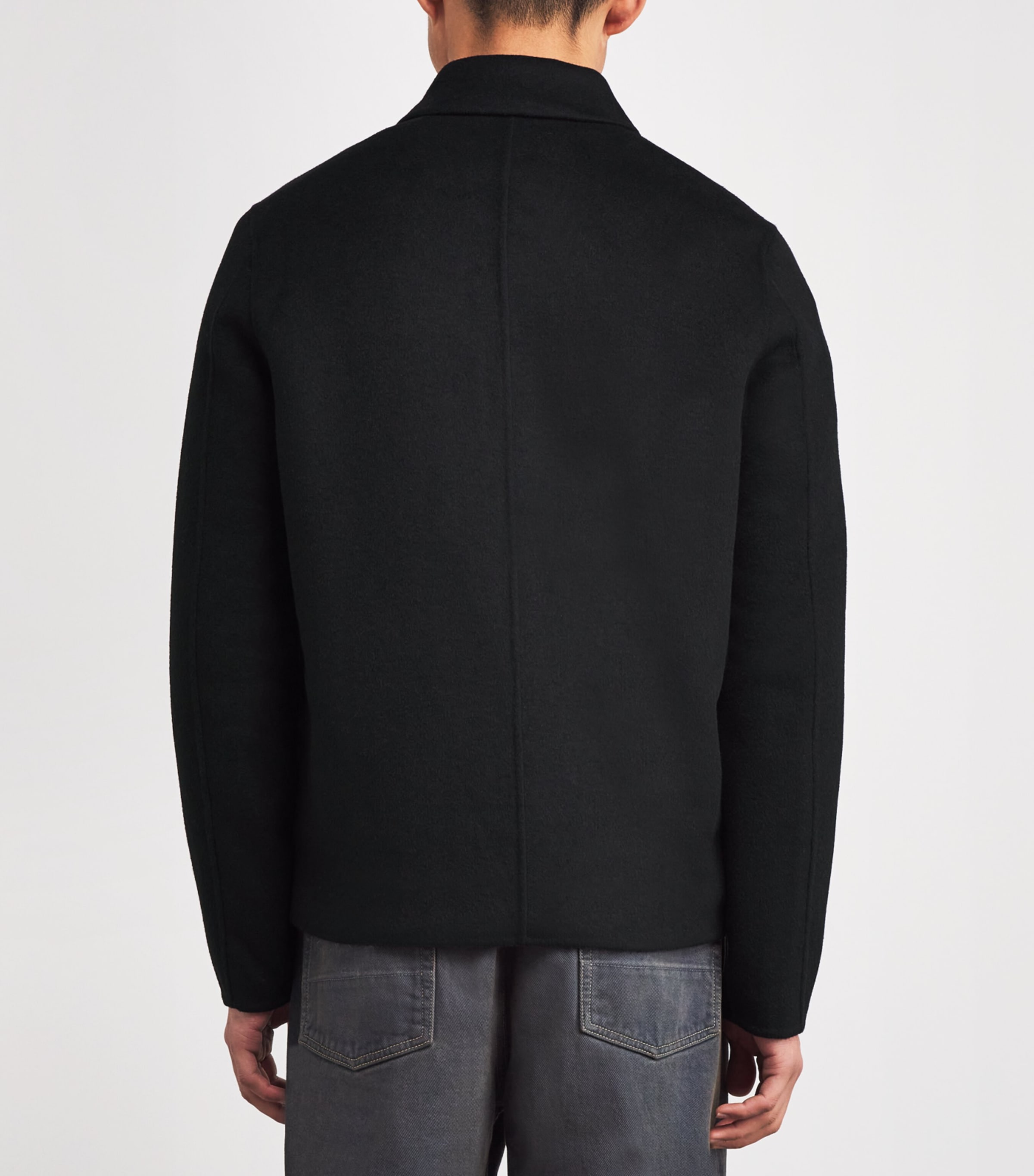 Wool-Blend Sapaulo Jacket BLACK Image 4