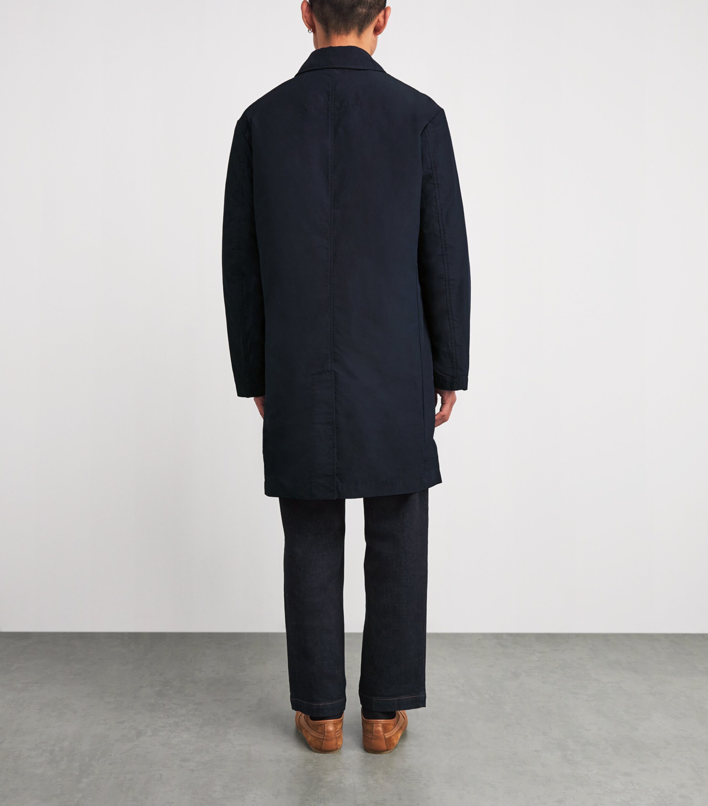 Pearson Car Coat NAVY Image 4