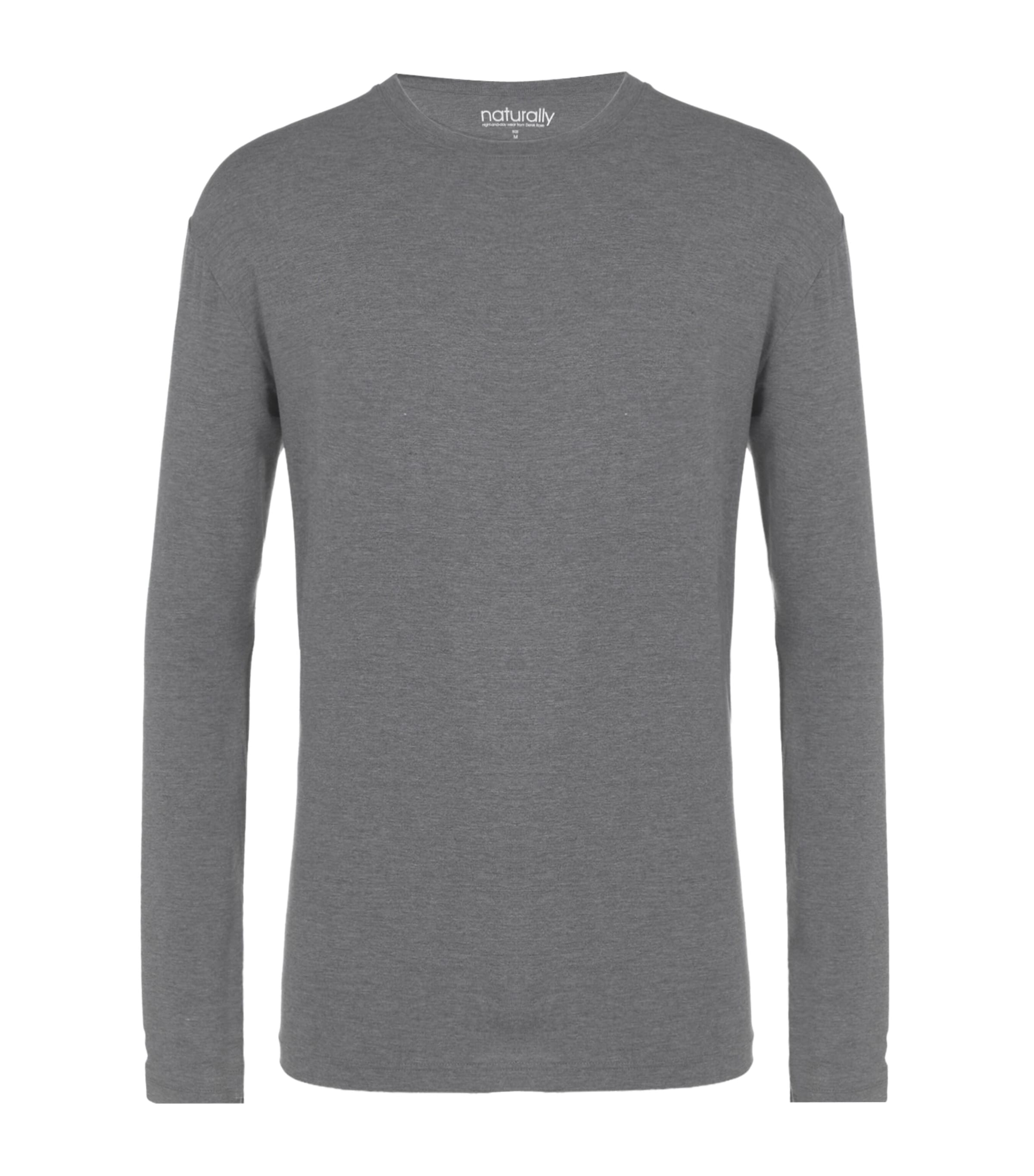 Shop Derek Rose Basel Lounge T-shirt In Grey