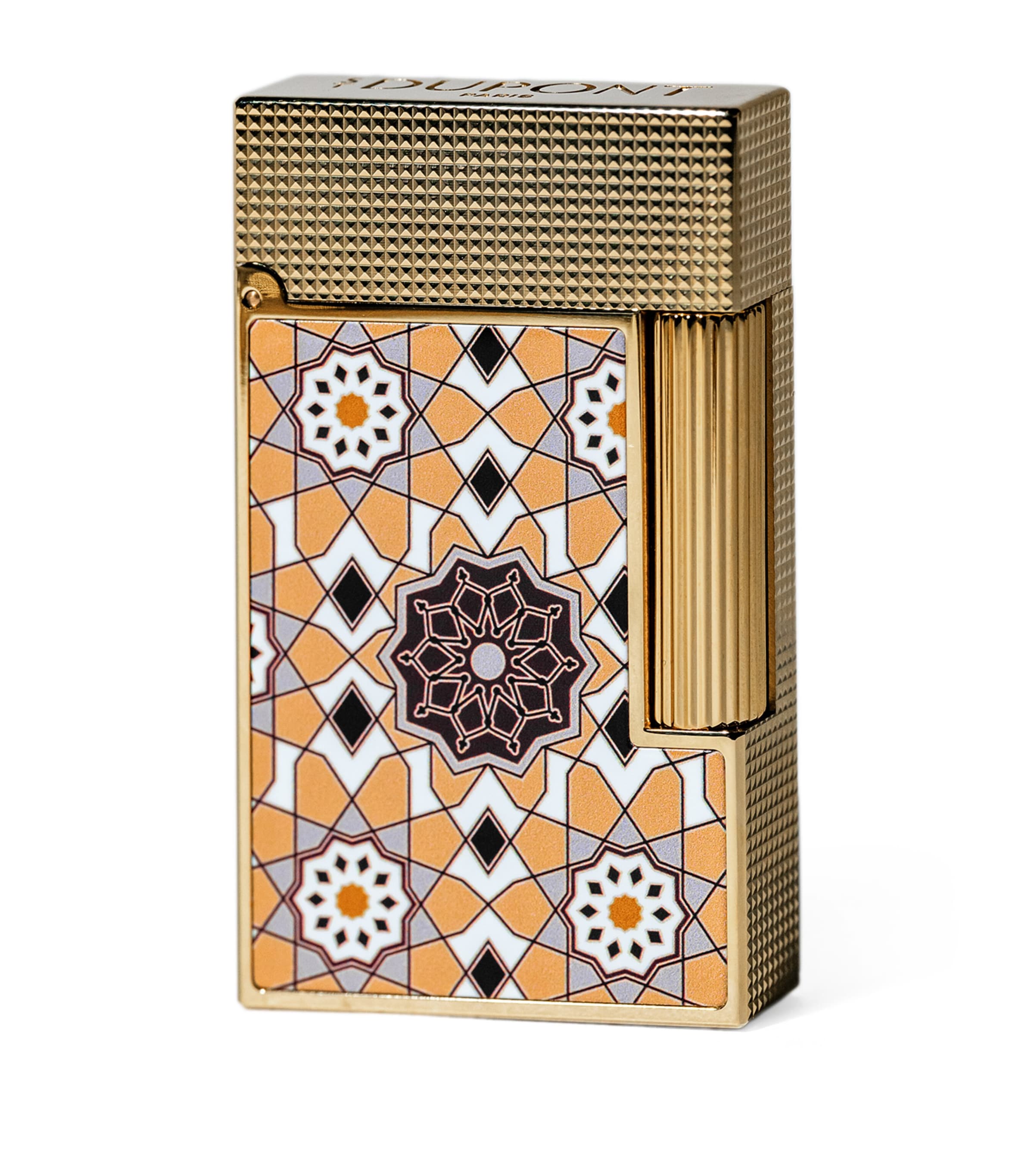 St Dupont Alhambra Ligne 2 Slim Lighter In Gold