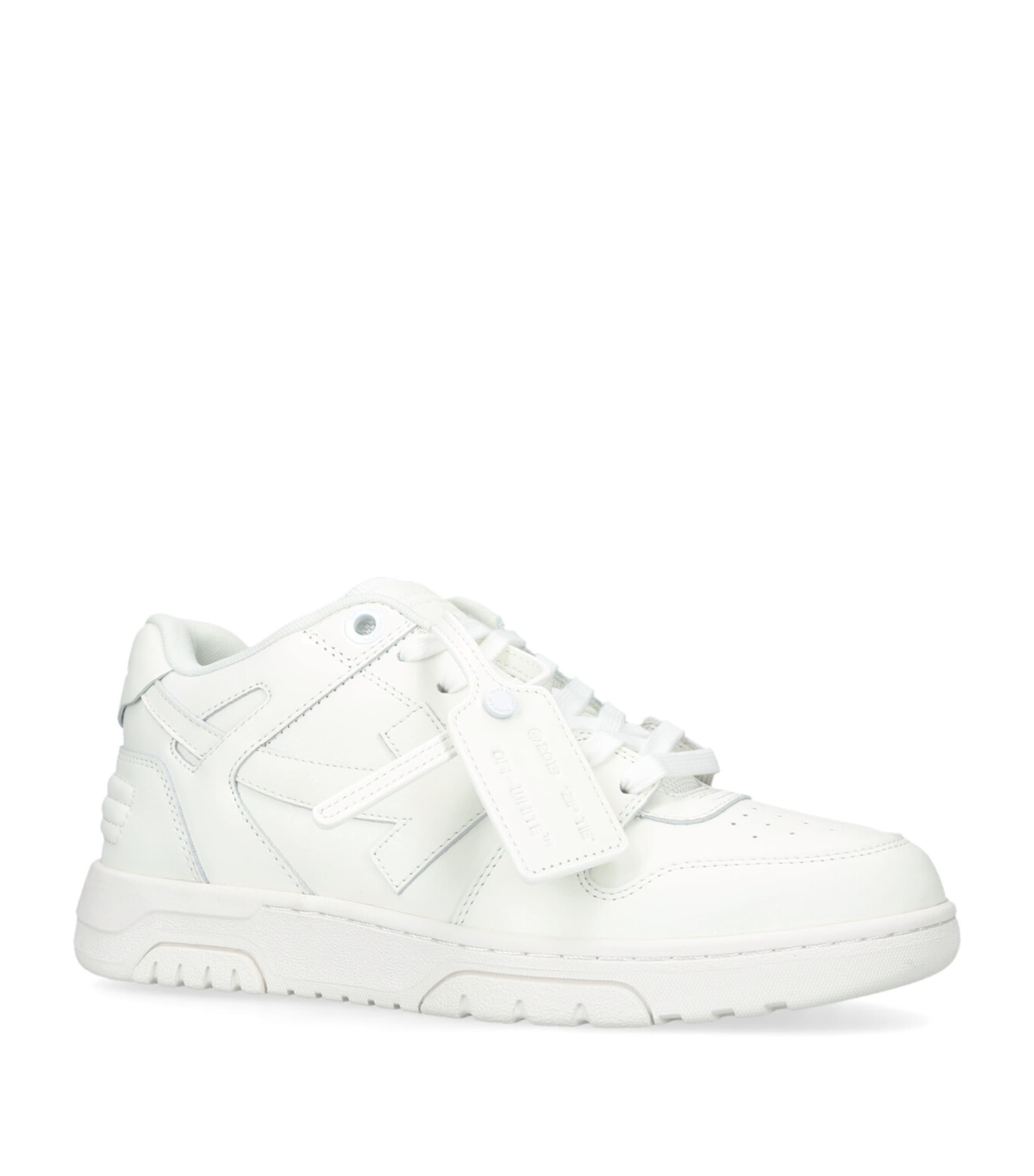 Leather Out of Office Sneakers WHITE Image 3