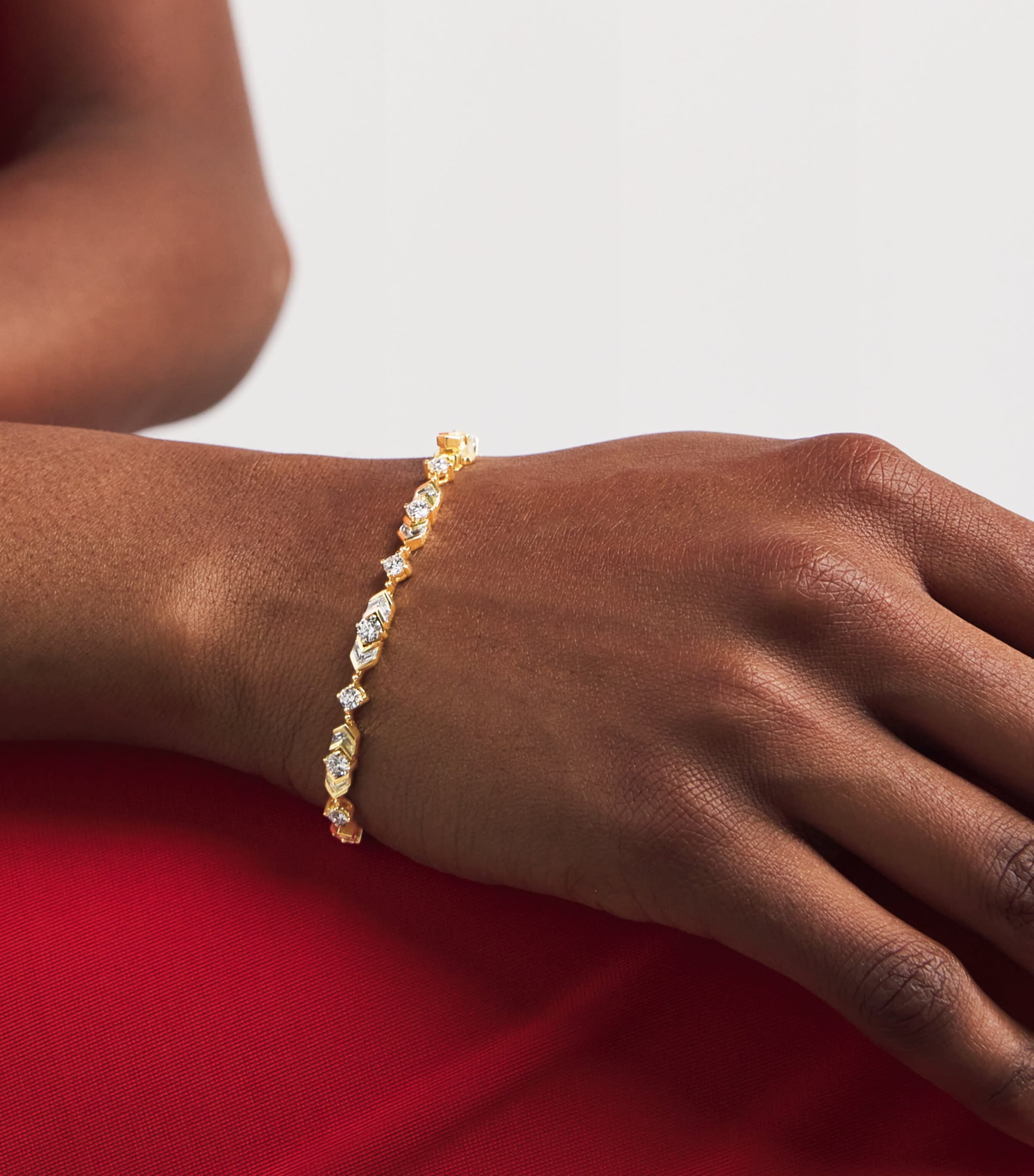 Yellow Gold and Diamond Dakota Bracelet YELLOW GOLD Image 2