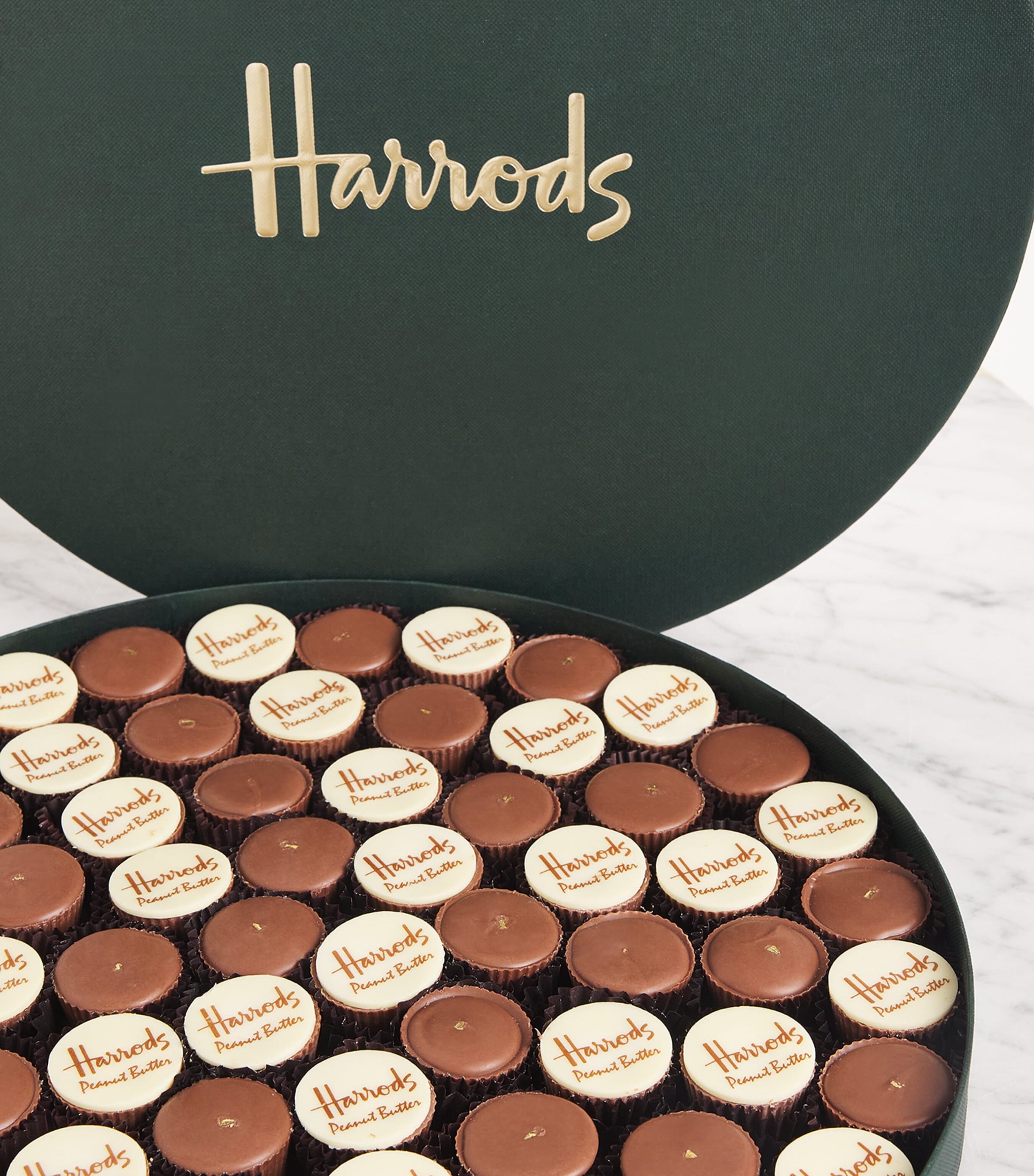 Belgian Peanut Butter Chocolate Selection (1kg) NO COLOUR Image 2