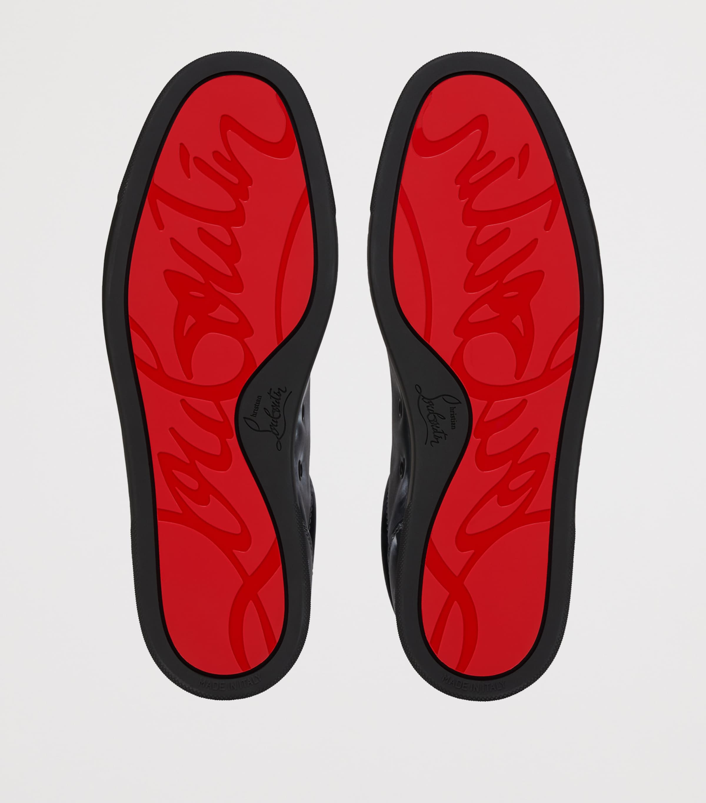 Christian Louboutin Louis JR Canopy Leather Sneakers Image 4