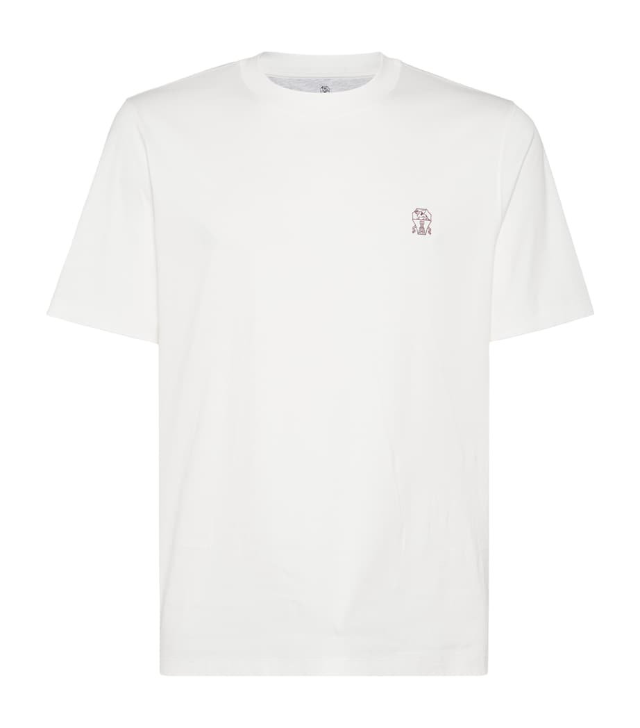 Cotton-Jersey Logo T-Shirt CBH20 Image 1