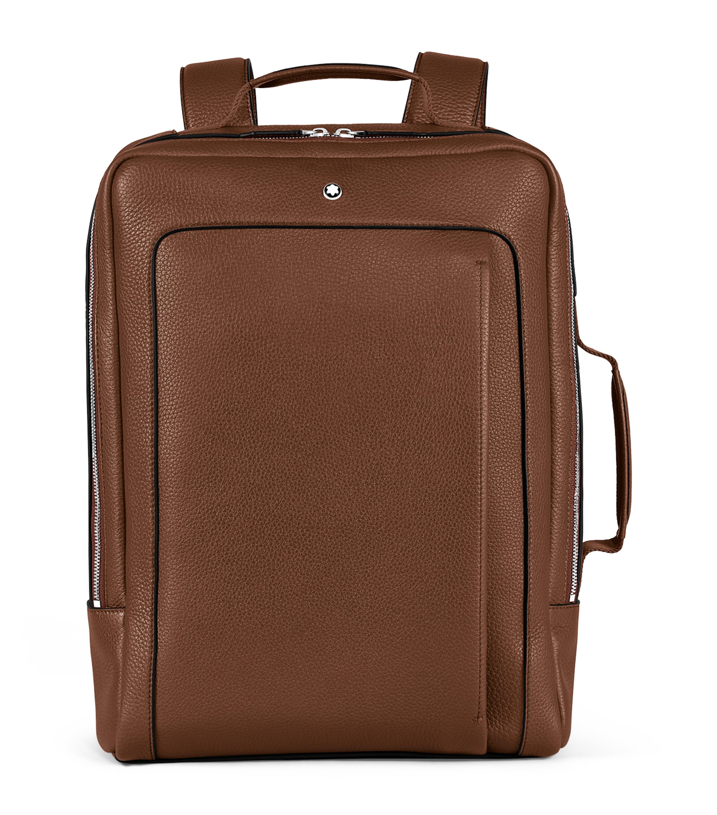 Montblanc Leather Companion Backpack Fauve Image 1