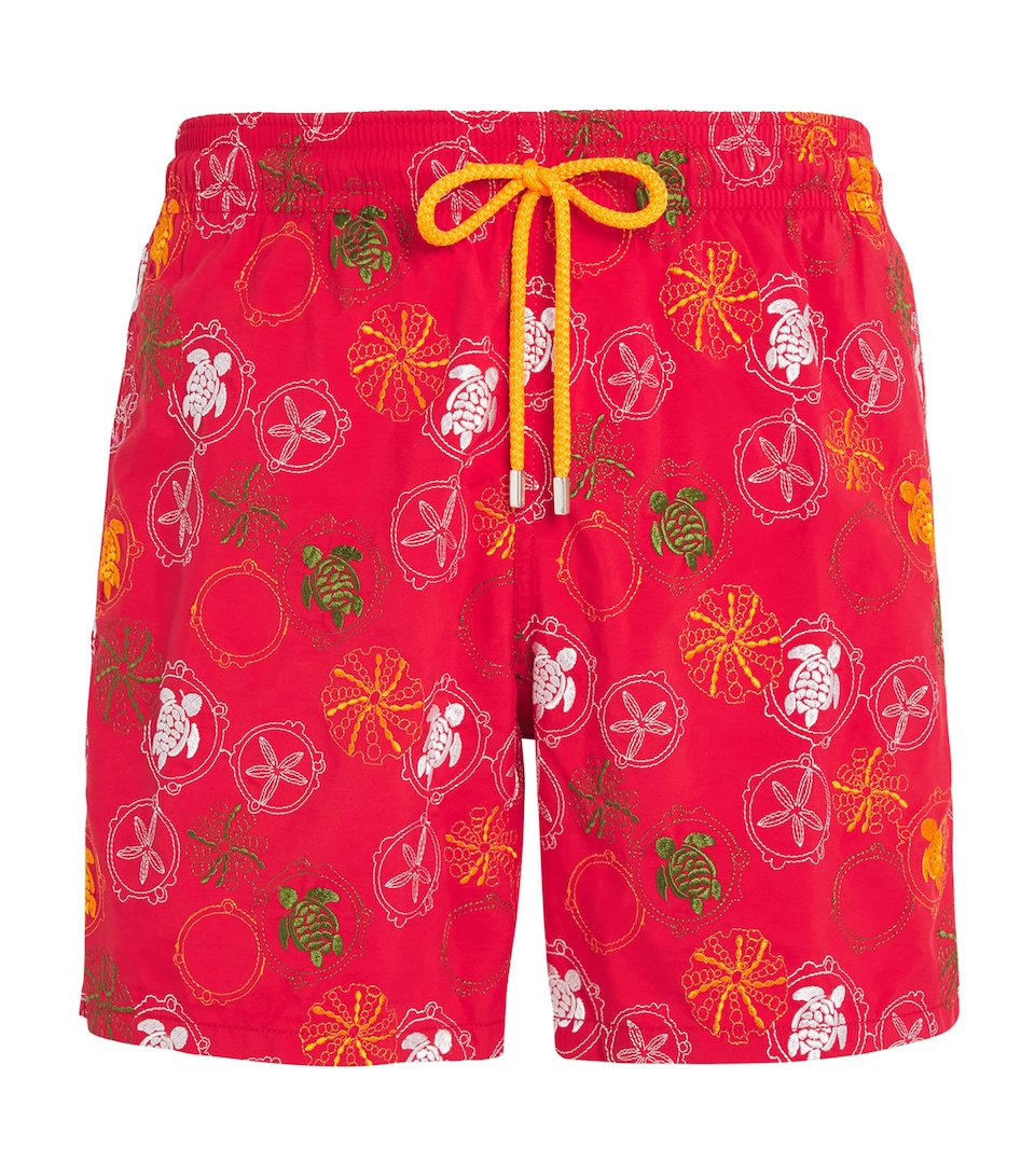 Embroidered Mistral Swim Shorts