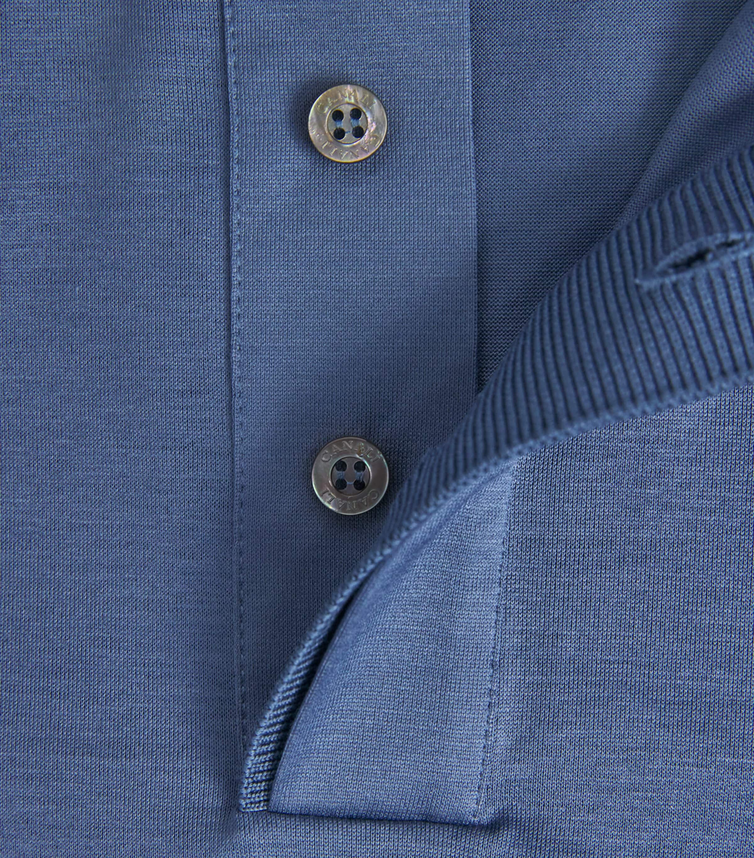 Mercerised Cotton Polo Shirt 403 Image 5