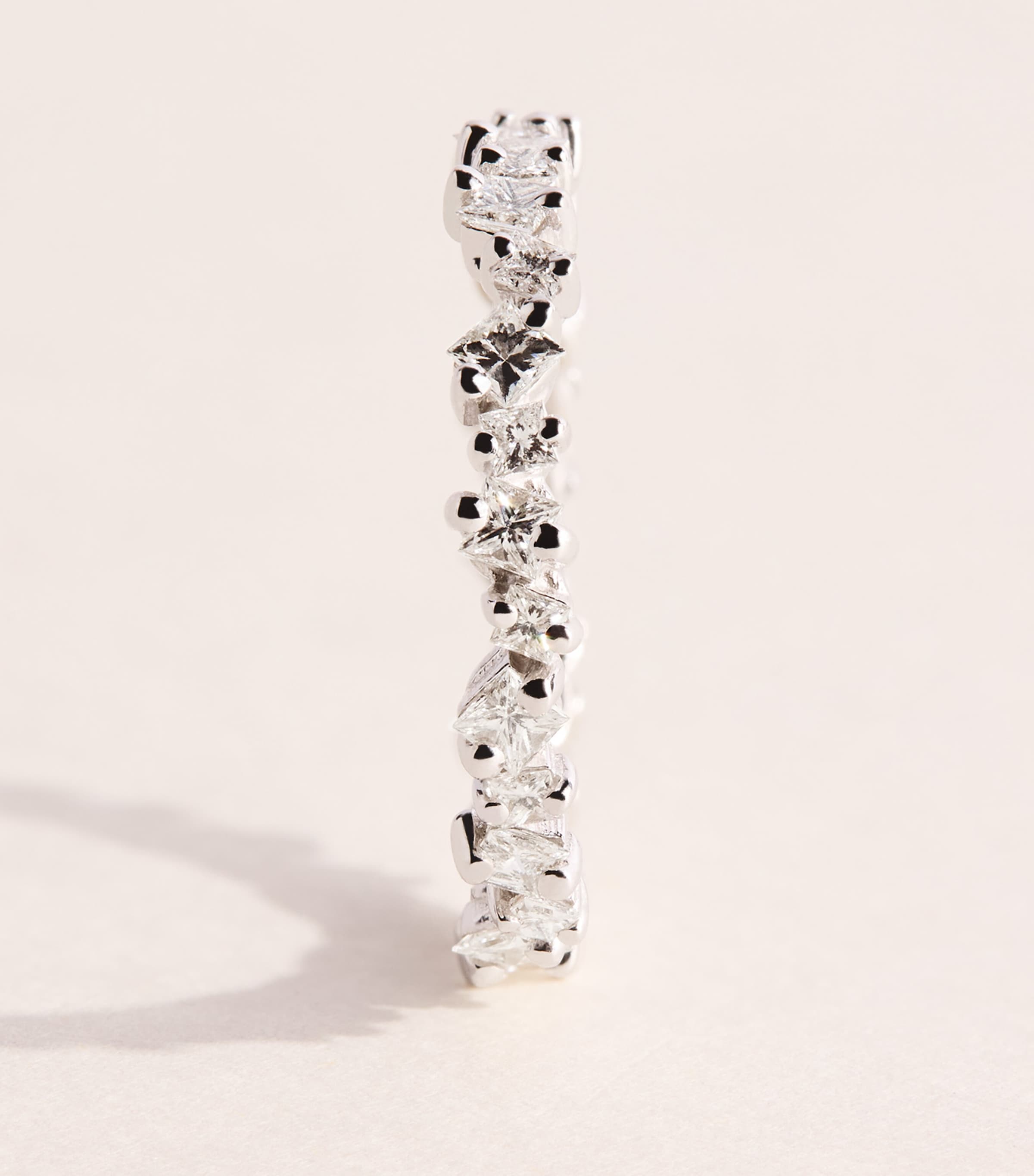 Suzanne Kalan White Gold and Diamond La Fantaisie Cosmic Eternity Ring Wg/wd Image 4