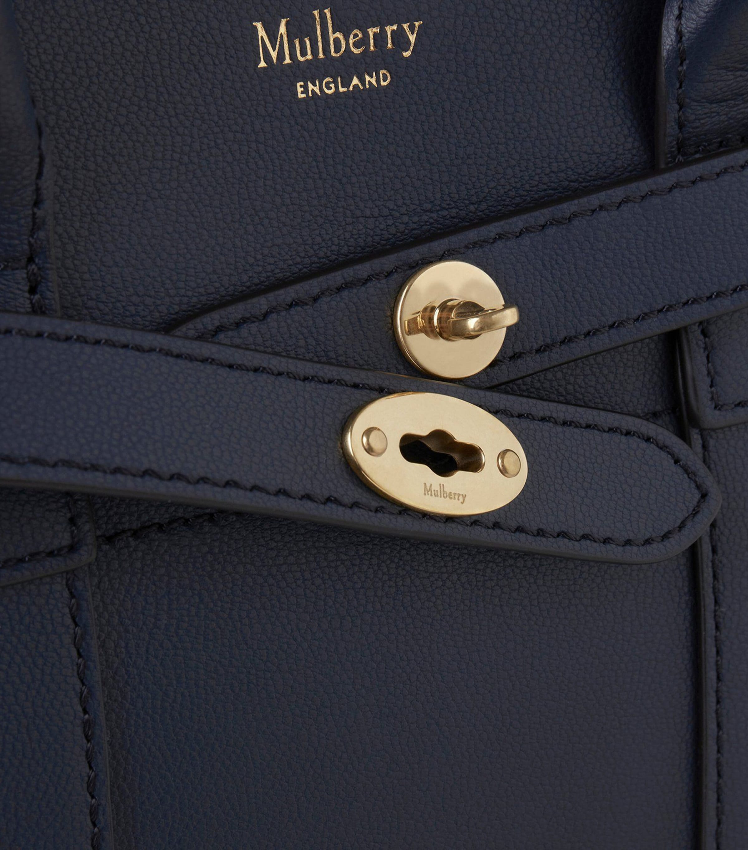 Mulberry Mini Bayswater Cross-Body Bag Night Sky Image 5
