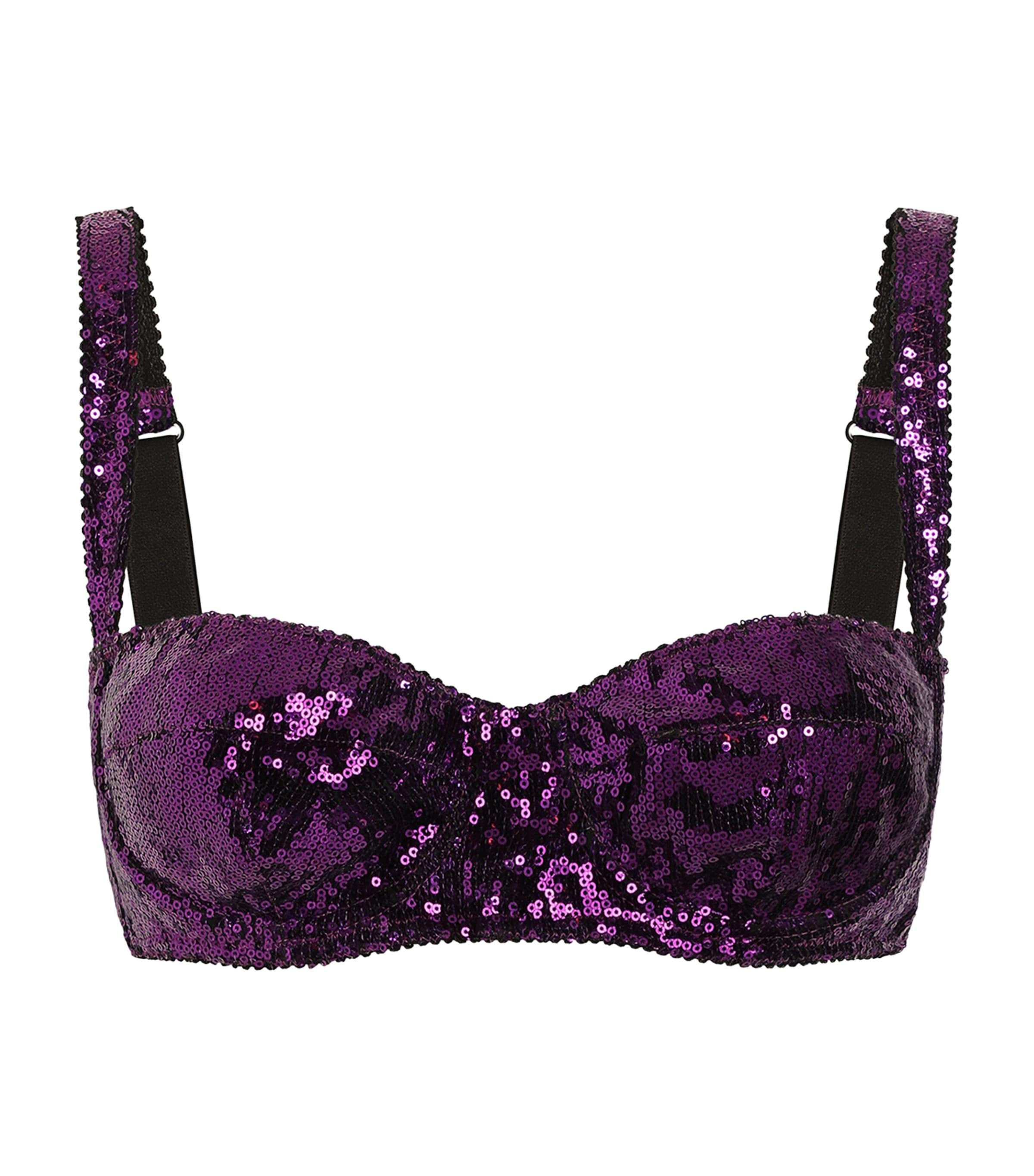 Dolce & Gabbana Sequinned Bra