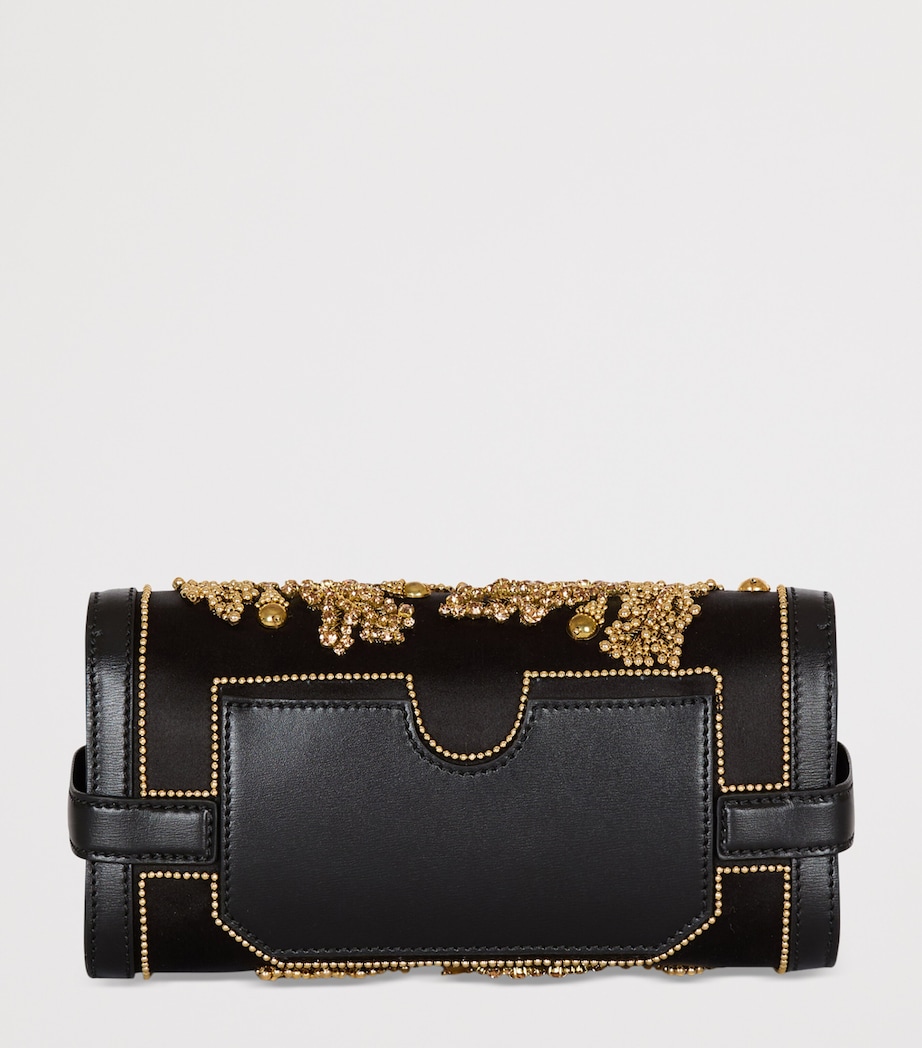 Leather B-Buzz 23 Clutch Bag EAD NOIR/OR Image 2