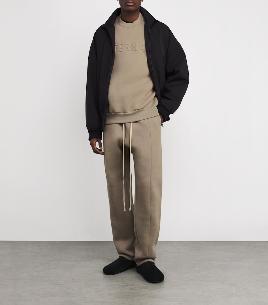 Cotton-Blend Eternal Sweatshirt DUSTY BEIGE Image 2