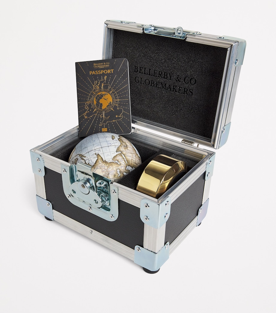 Bronze Glacial Blue Pocket Globe (12cm) GLACIAL BLUE Image 8