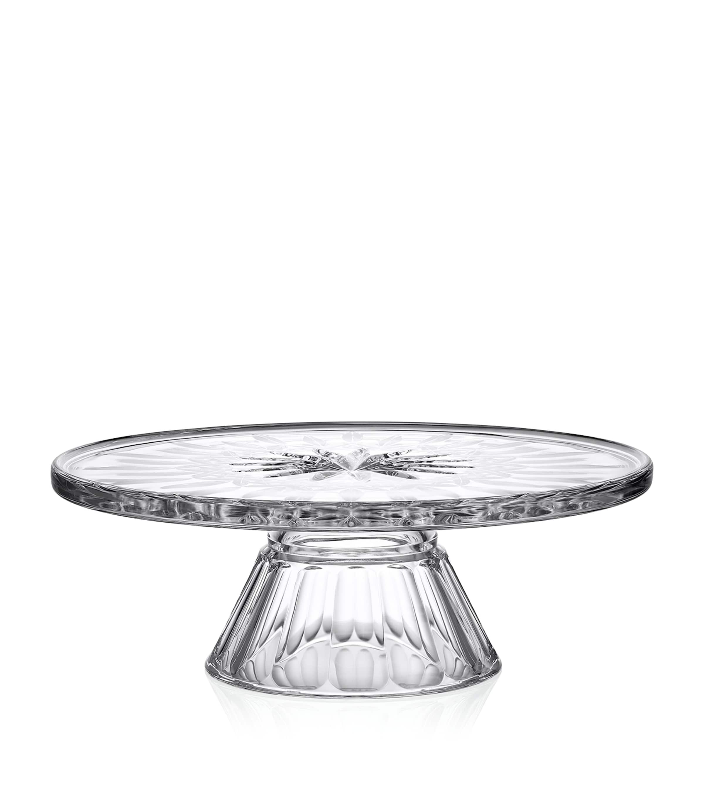 Waterford Lismore Cake Stand In Clear