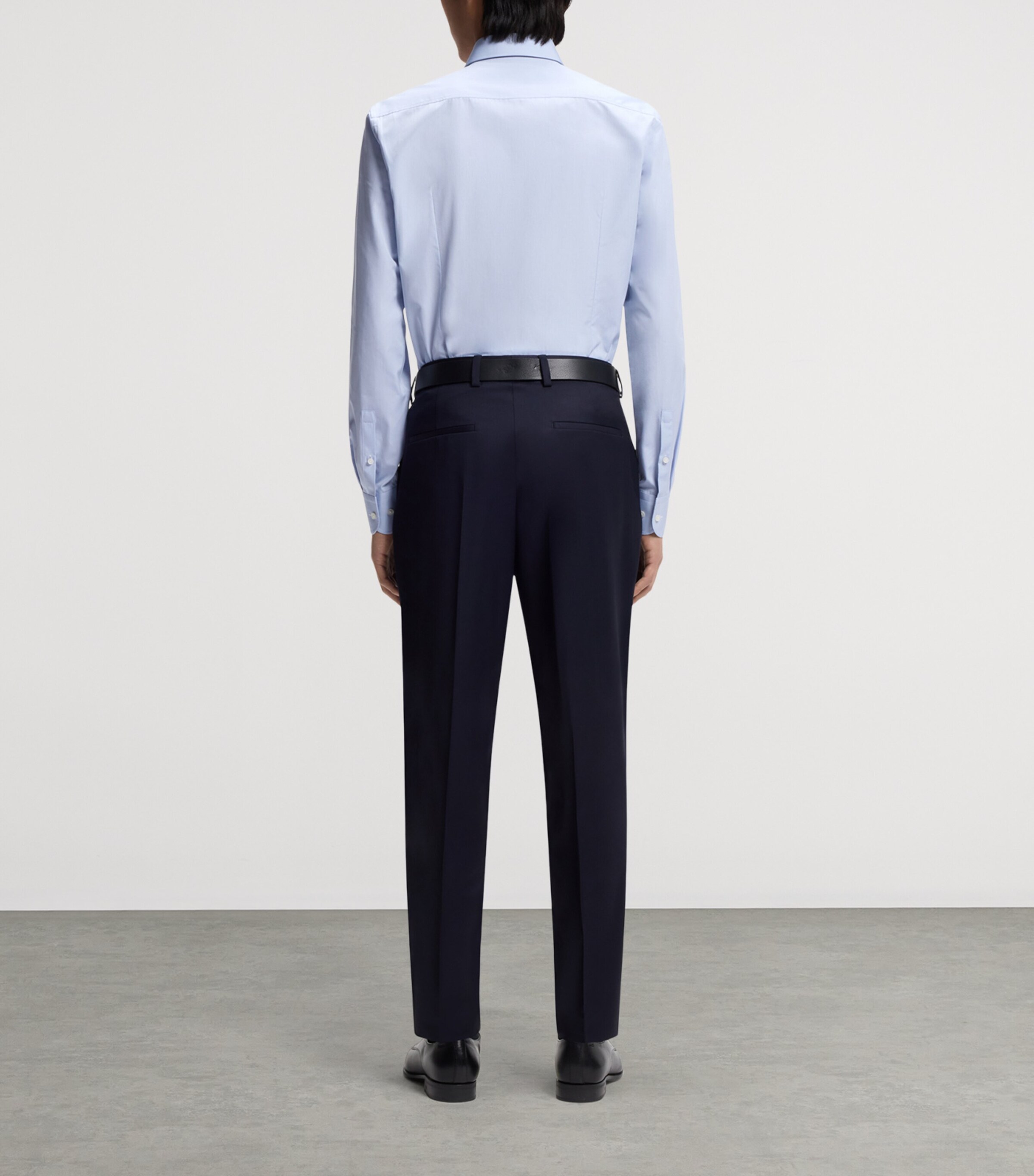 BOSS Mens Cotton Slim-Fit Shirt Image 3