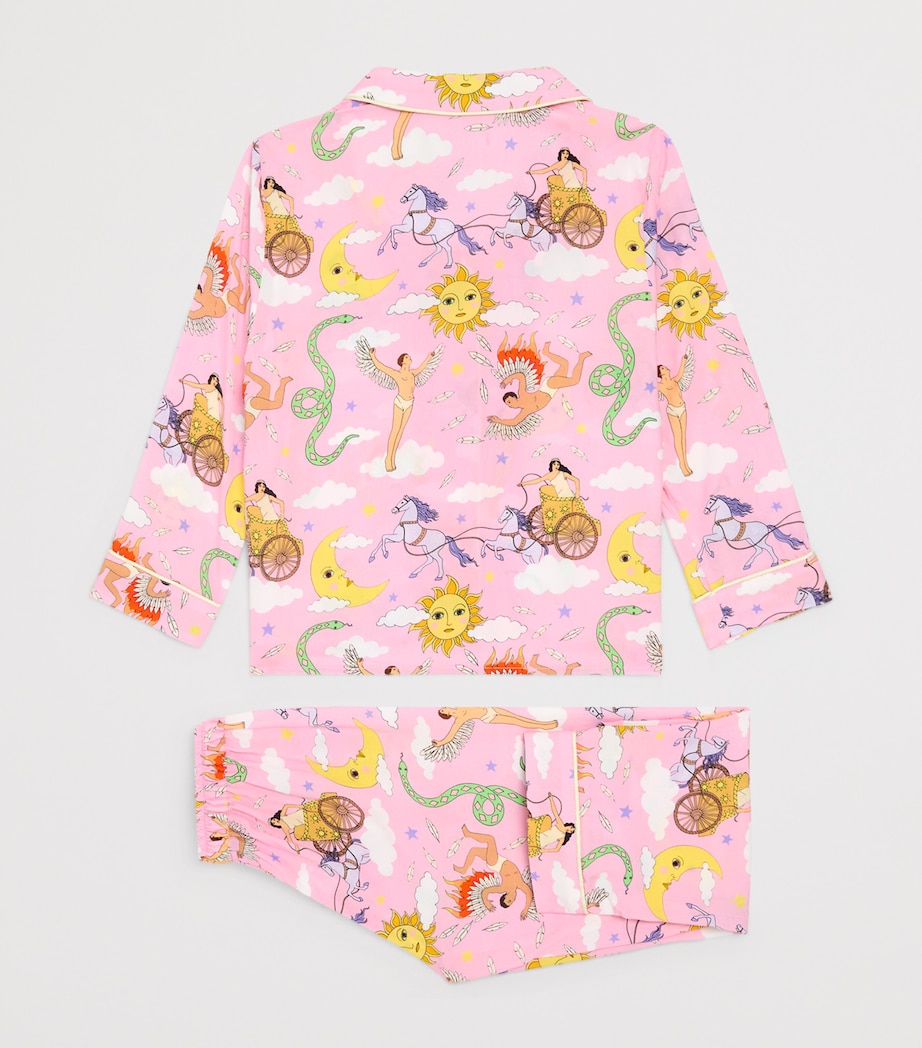 Greek Mythology Pyjama Set (2-13 Years) PINK Image 2