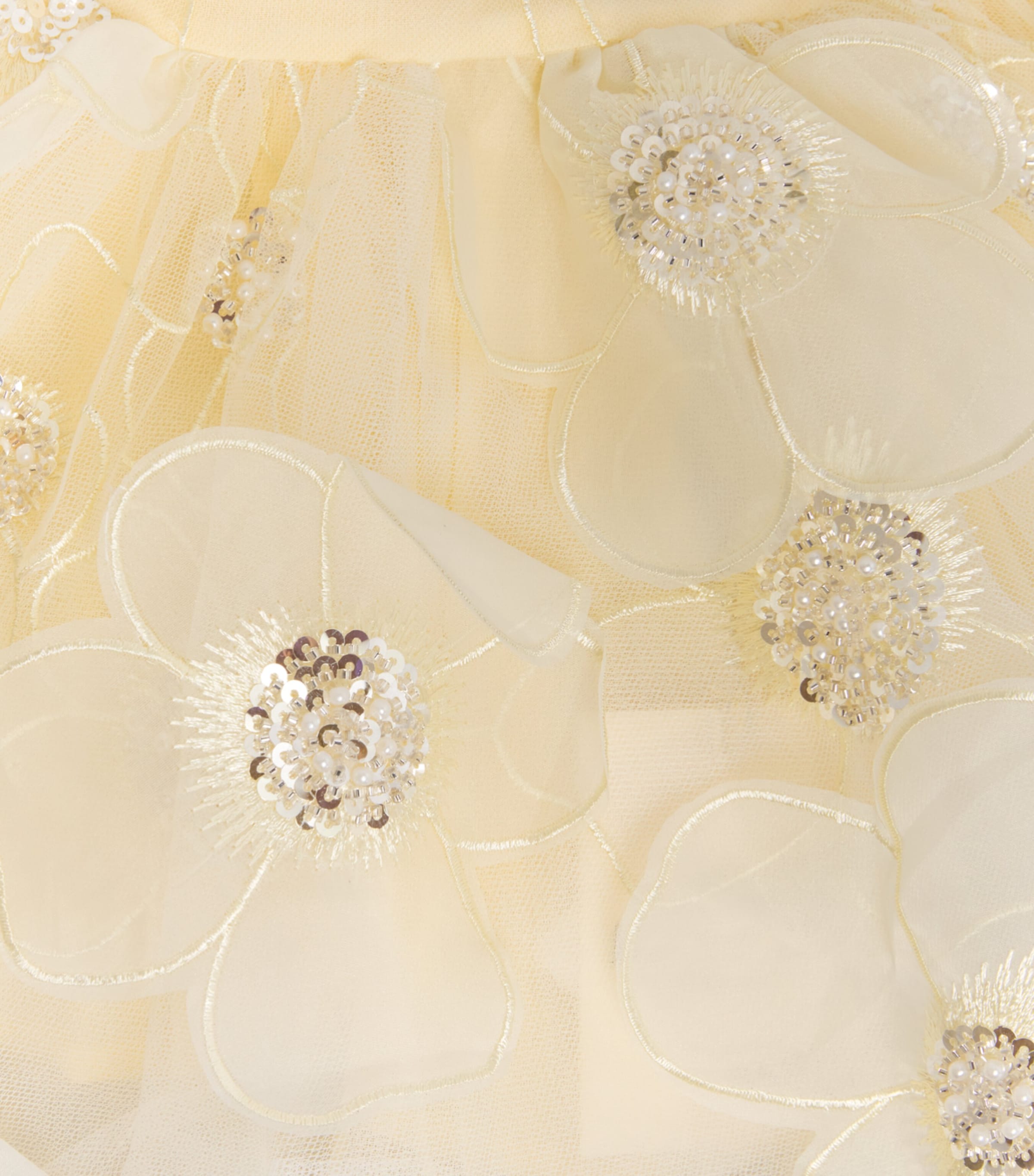 Bardot Junior Embellished Jamie Dress (0-14 Months) Lemon Image 3