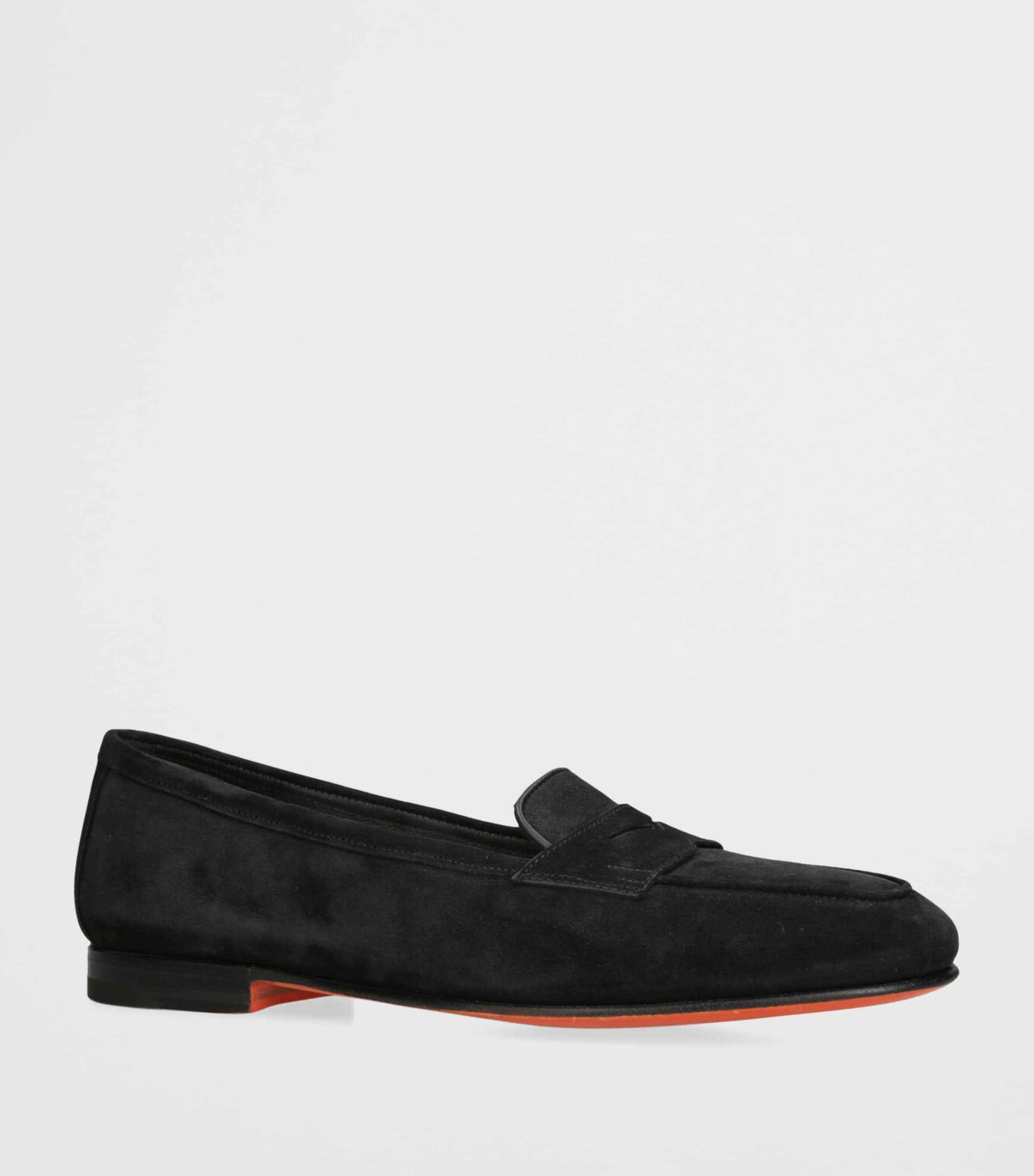 Suede Carla Loafers BLACK Image 3