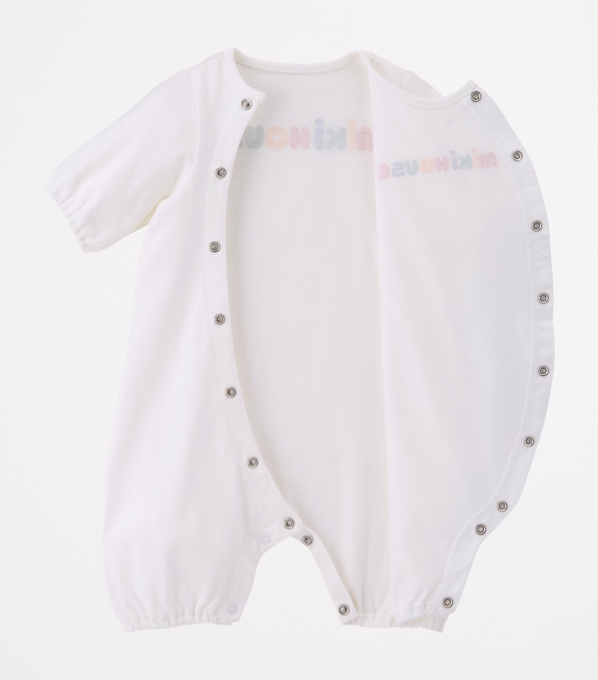 Miki House Cotton Playsuit (1 Month) Image 2