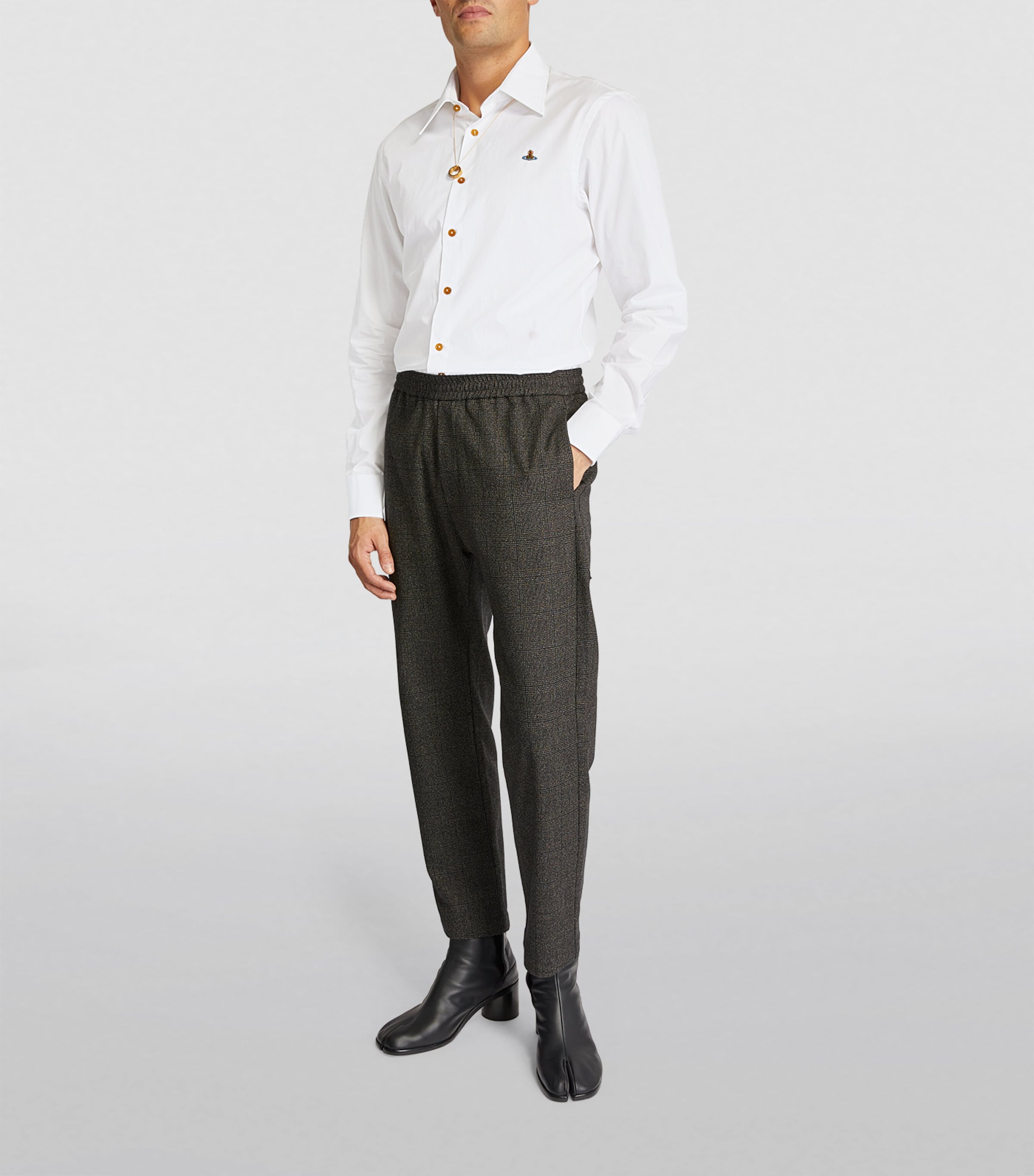 Long-Sleeved Orb Shirt A401 - WHITE Image 2