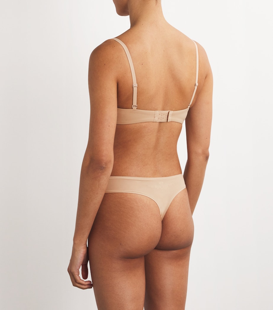 Fits Everybody Push-Up Demi Bra CLAY Image 3